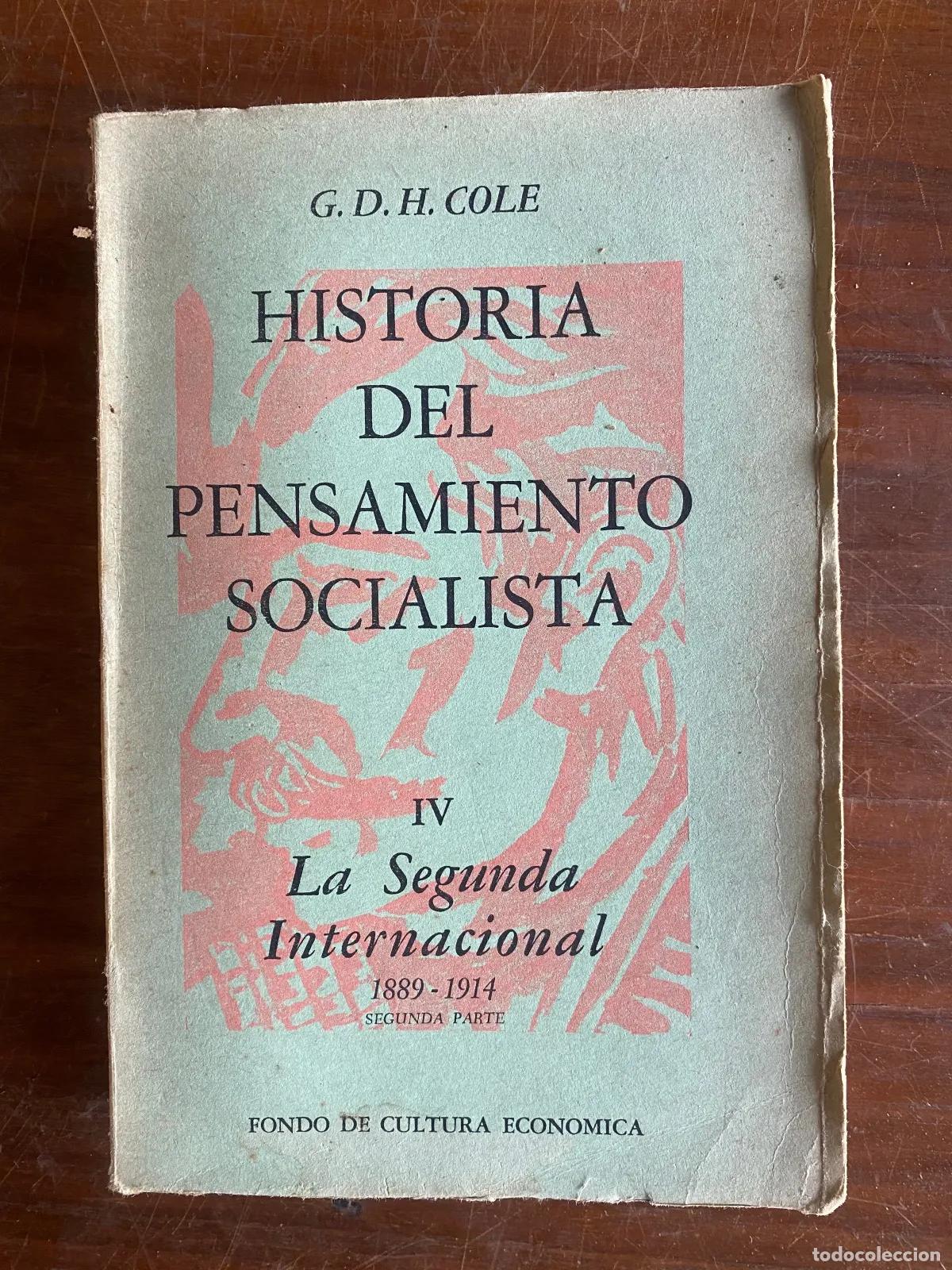 Libri di seconda mano: G. D. H. Cole - Historia del Pensamiento Socialista