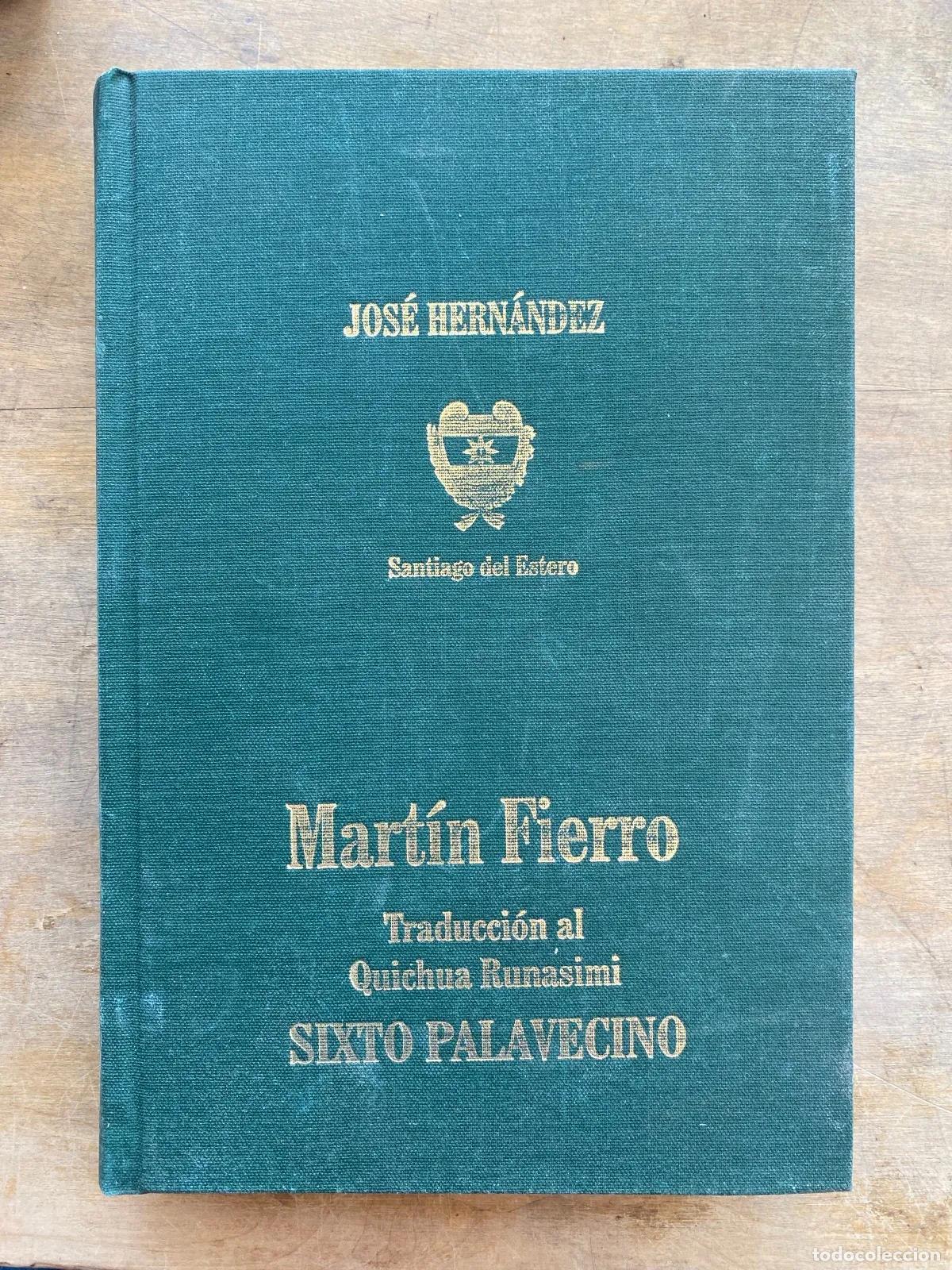 books: Jose Hernandez - Martin Fierro Quichua Runasimi