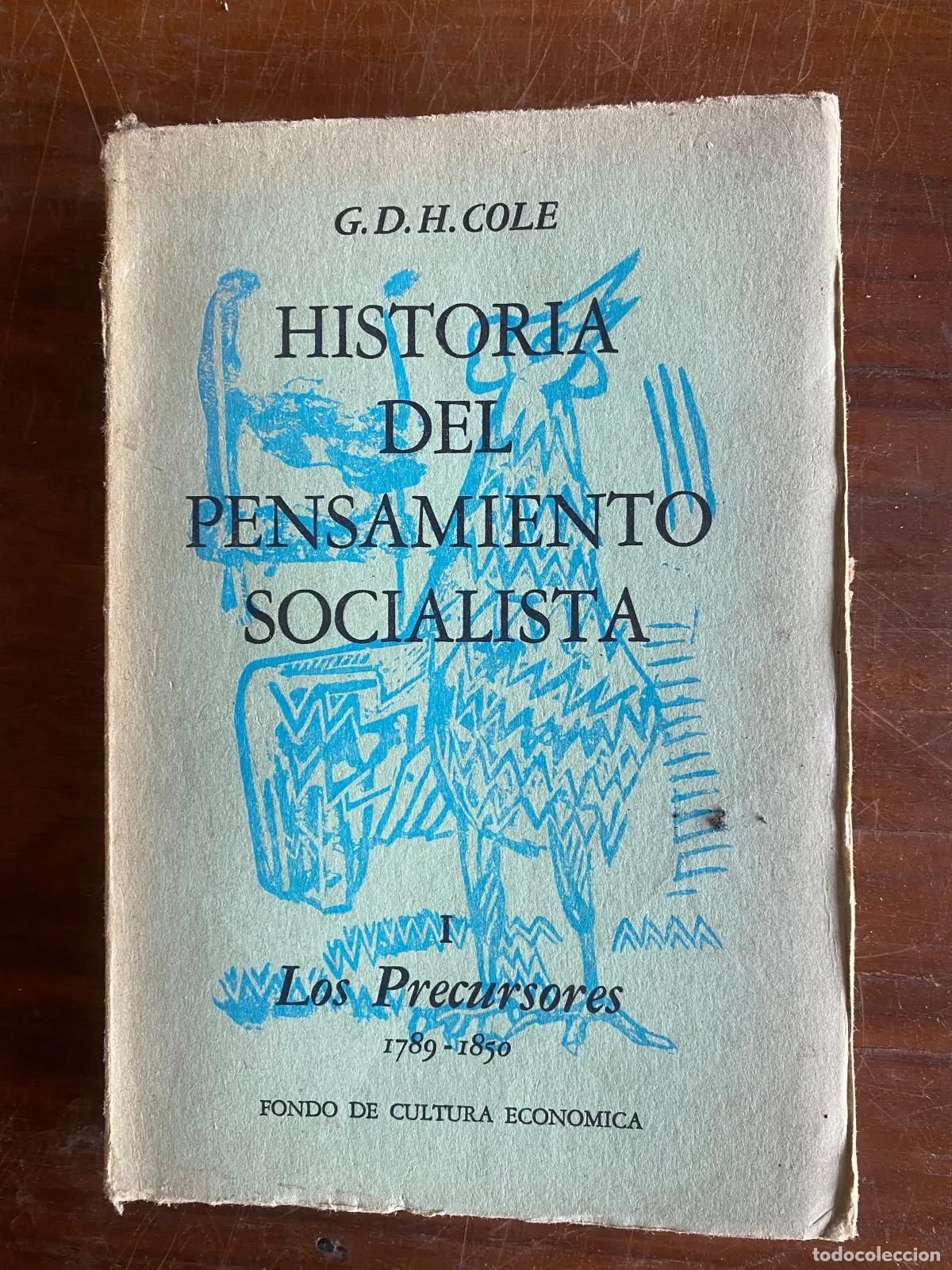 books: G.D.H. Cole - Historia del Pensamiento Socialista