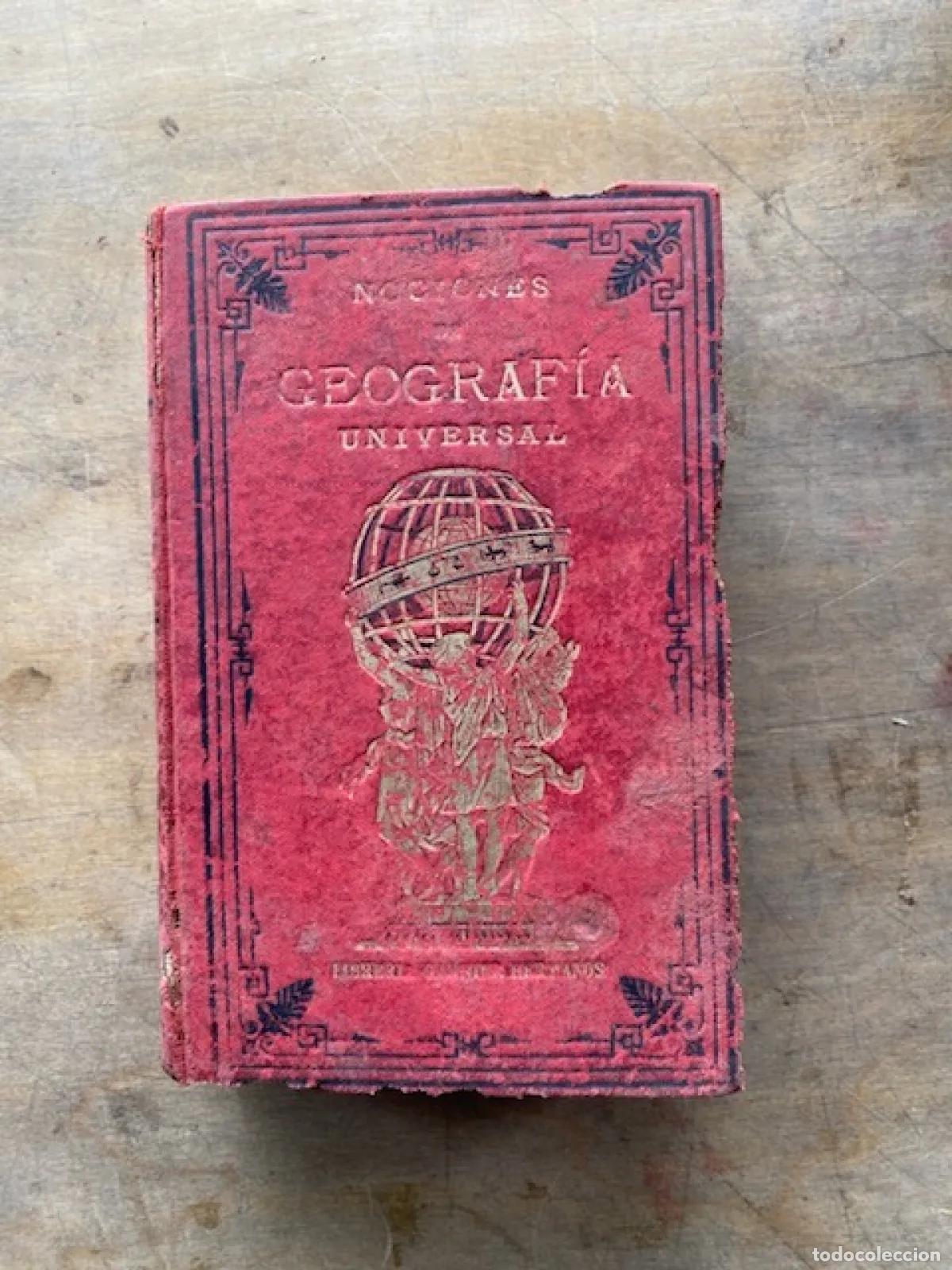 Libros: Nicolas Estevanez - Nociones de Geografia Universal - Foto 2