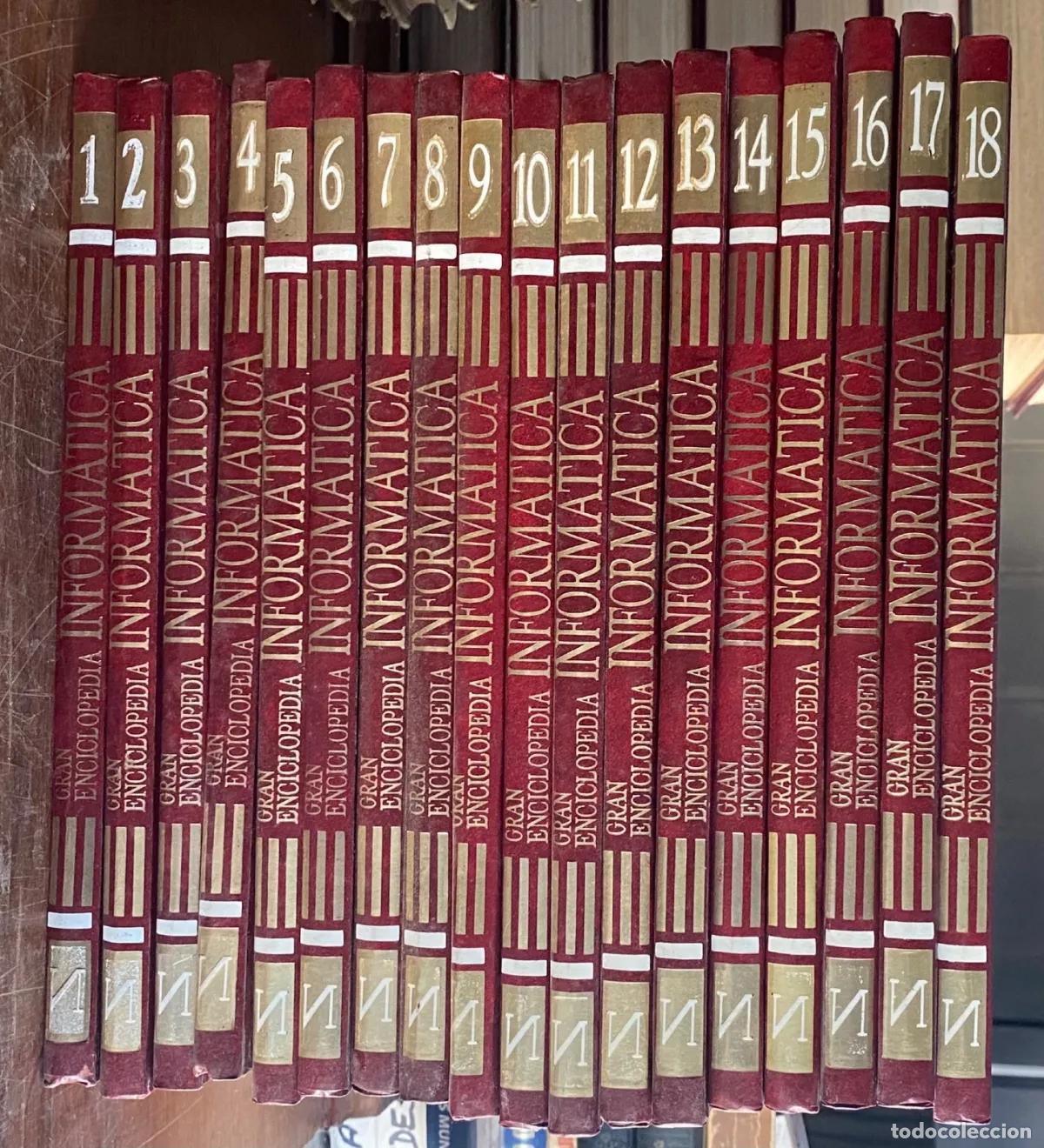 Libros: GRAN ENCICLOPEDIA INFORMaTICA 18 tomos - Foto 1