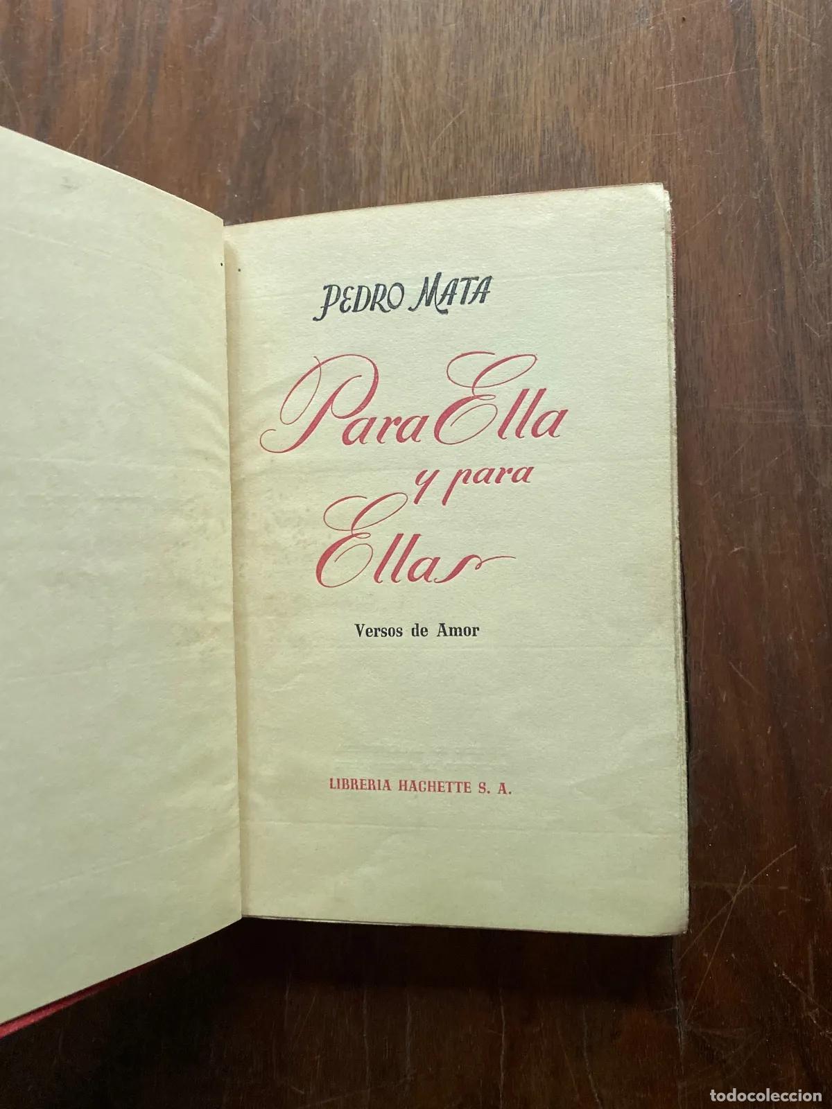 Libros: Pedro Mata - Para ella y para ellas - Foto 1