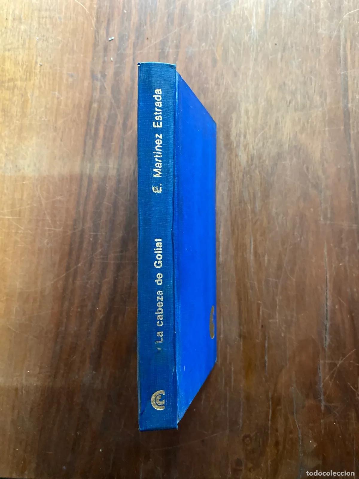 Livros em segunda m&atilde;o: Ezequiel Martinez Estrada - La cabeza de Goliat