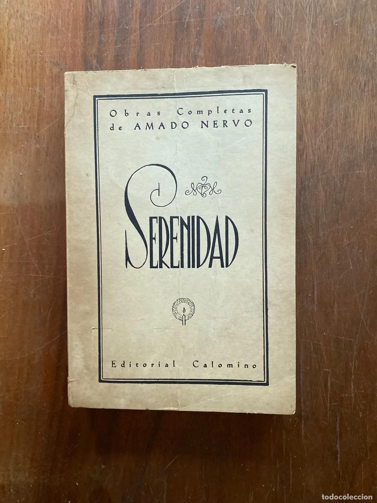 Libros: Amado Nervo - Serenidad - Foto 1