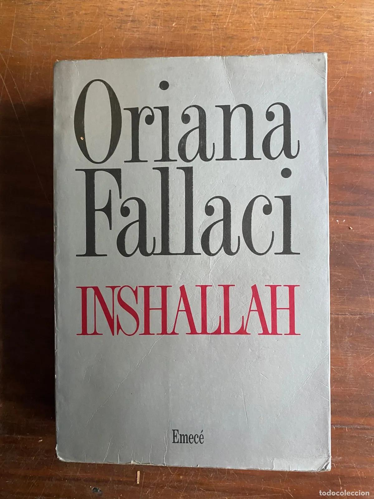Libri di seconda mano: Oriana Fallaci - Inshallah