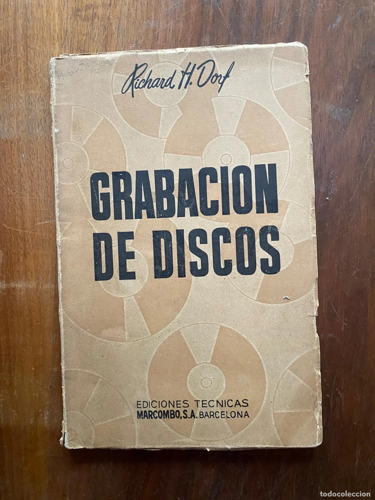 Libros: Richard H. Dorf - Grabacion de discos - Foto 1