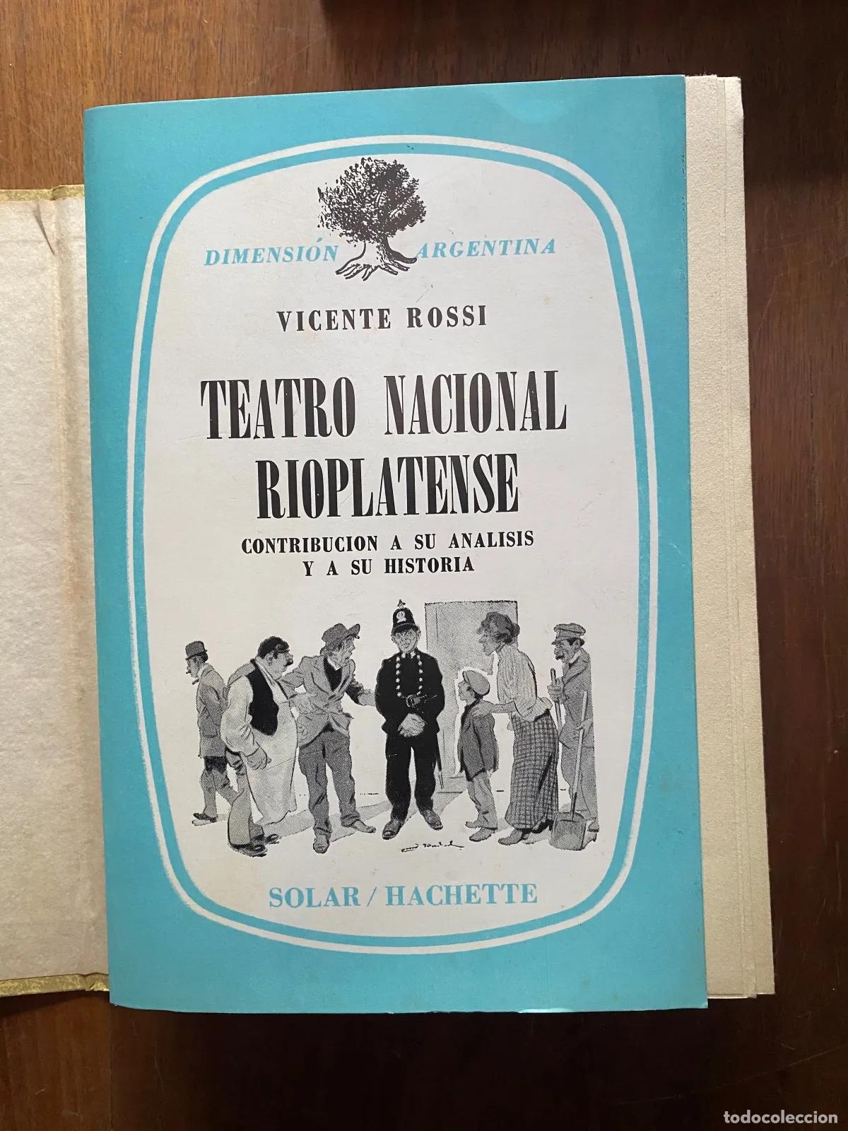 B&uuml;cher: Vicente Rossi - Teatro nacional rioplatense