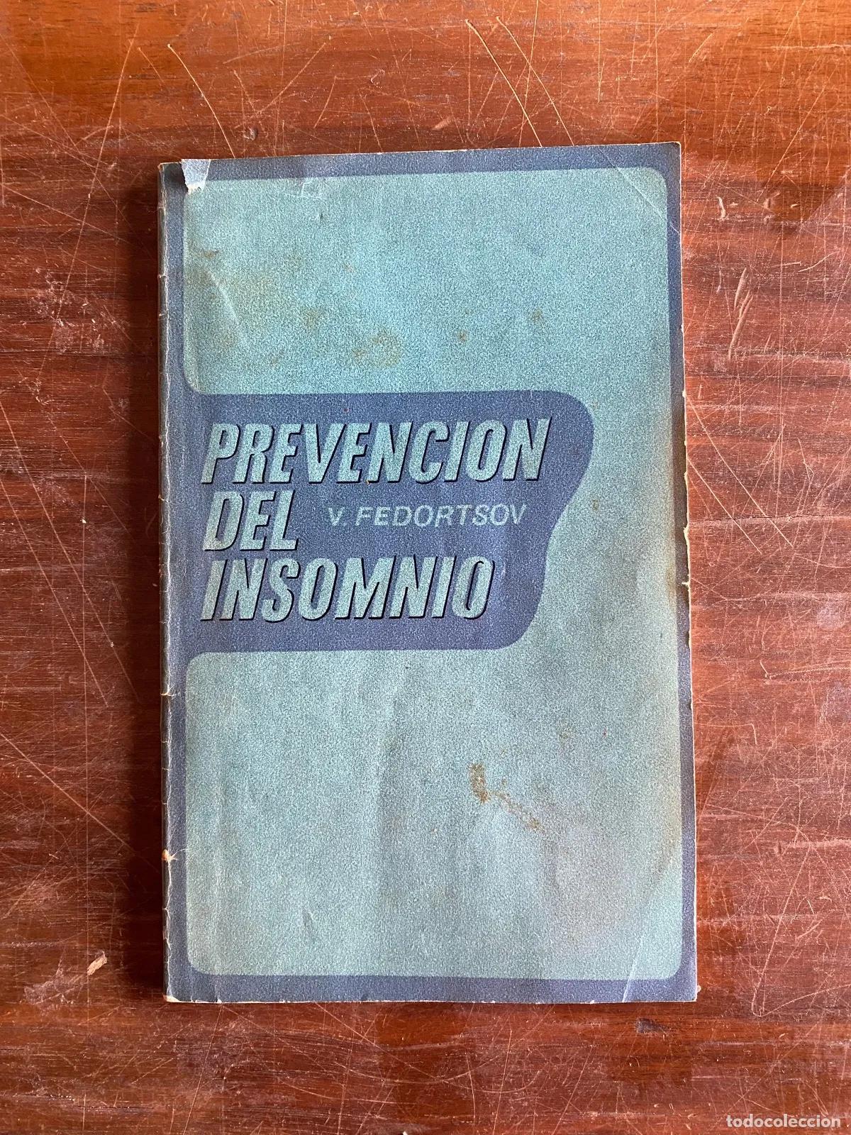 Libri di seconda mano: V. Fedortsov - PREVENCION DEL INSOMNIO