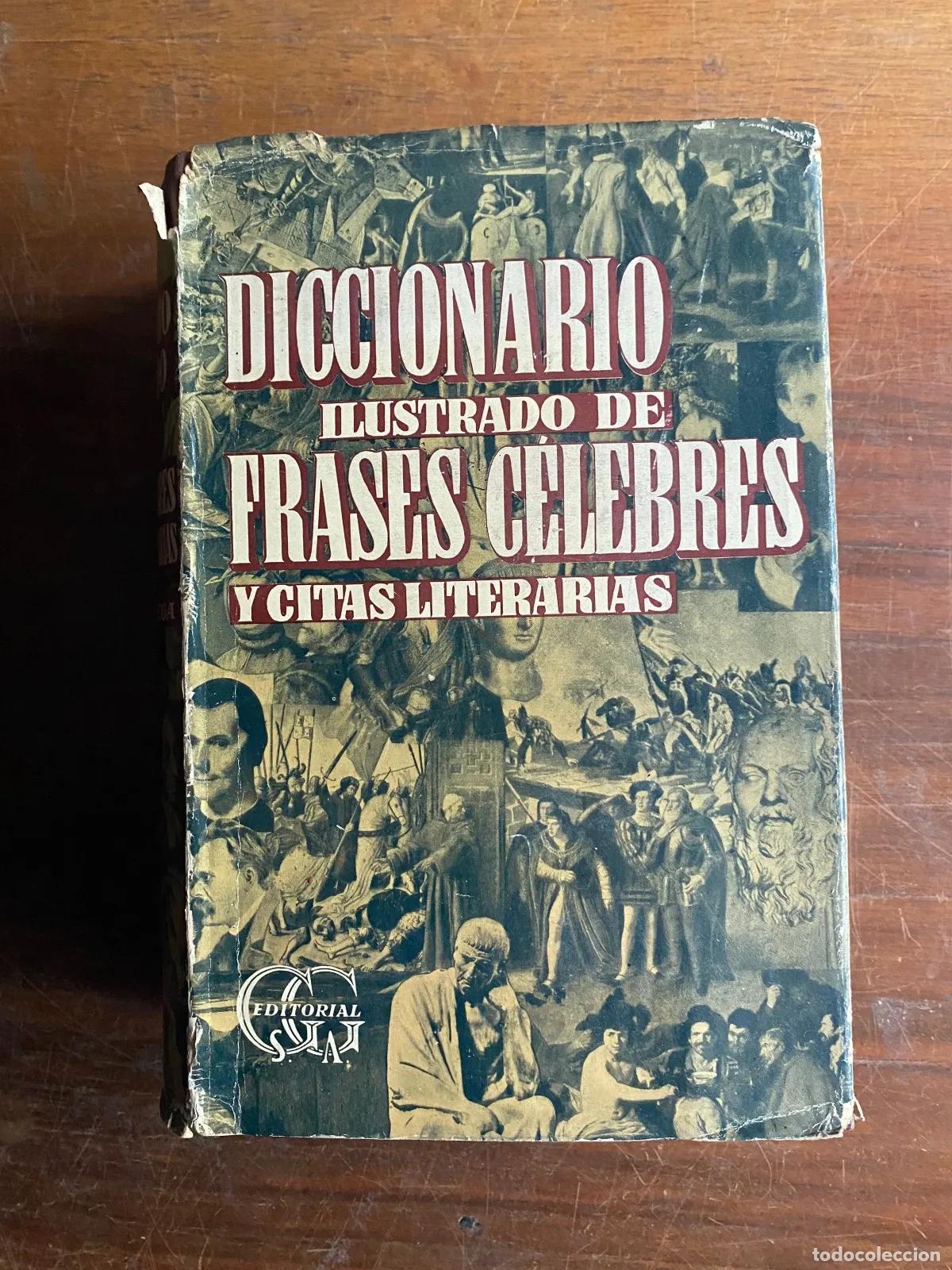 Libri di seconda mano: Vicente Vega - Diccionario ilustrado de frases celebres y citas literarias