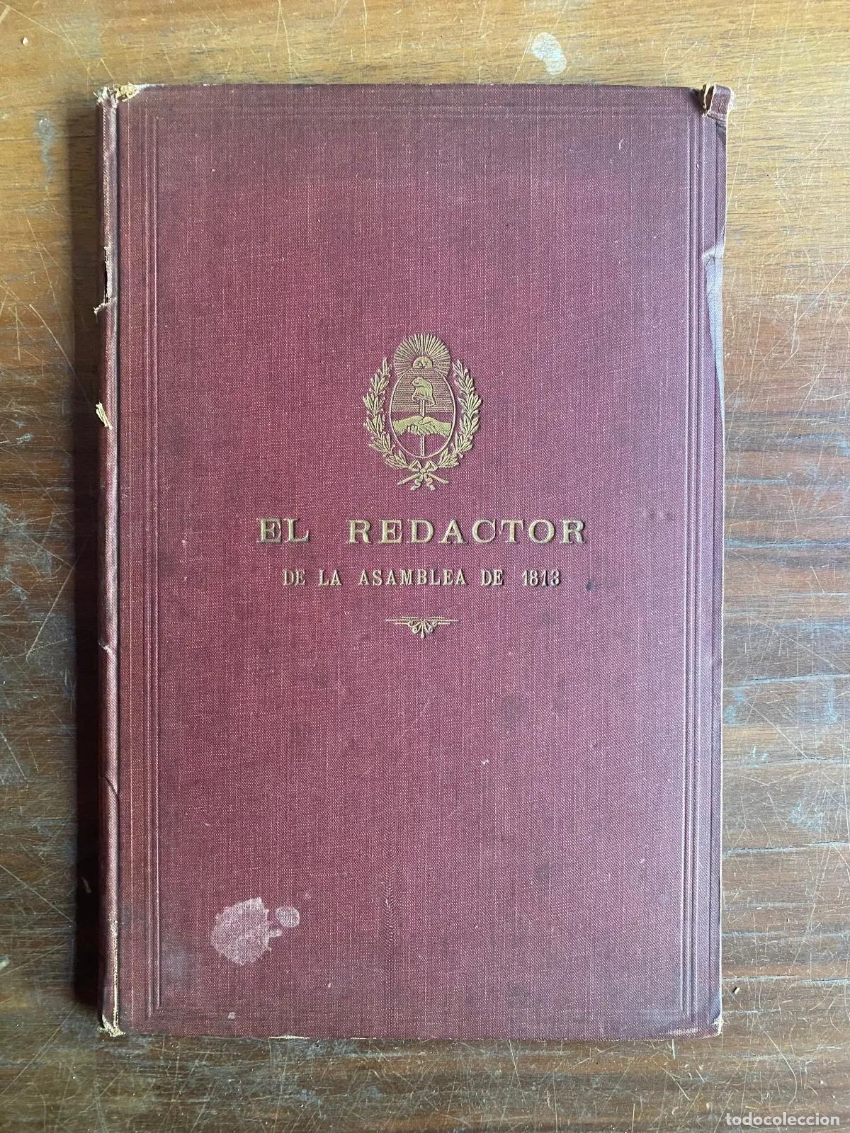 Libri di seconda mano: Asamblea General Constituyente de 1813 - El Redactor de la Asamblea de 1813