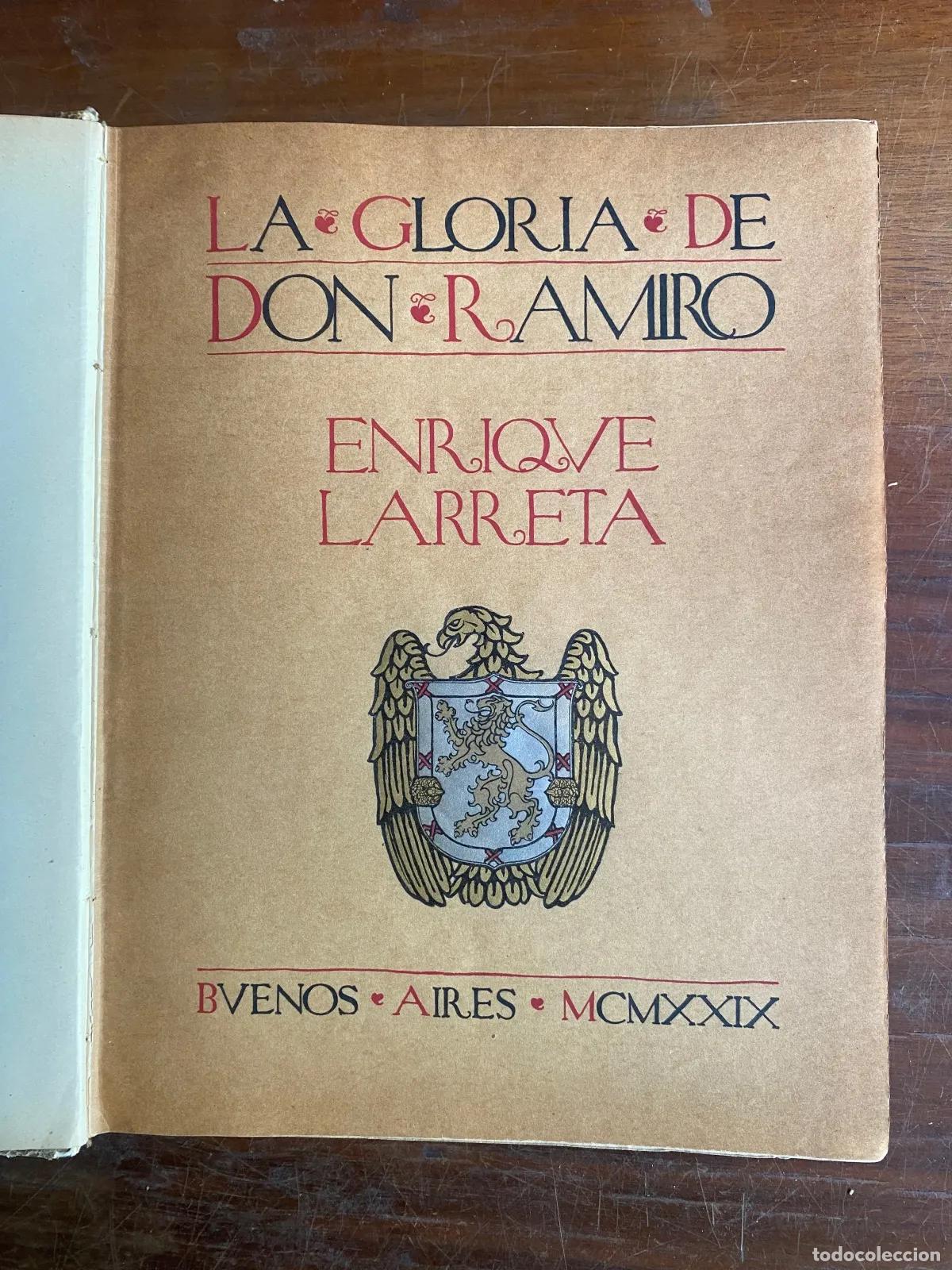 Libros: Enrique Larreta - La gloria de Don Ramiro - Foto 1