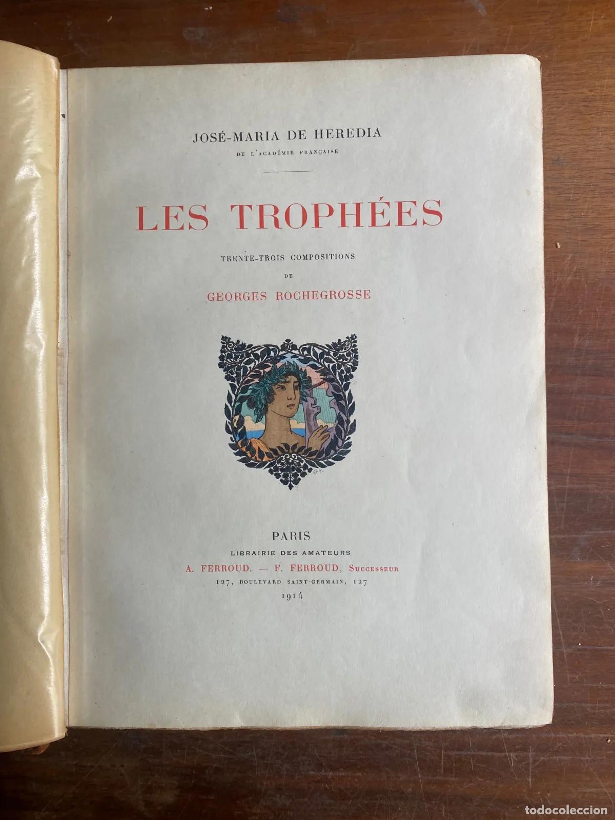 Libros: Jose-Maria de Heredia - Les trophees - Foto 1