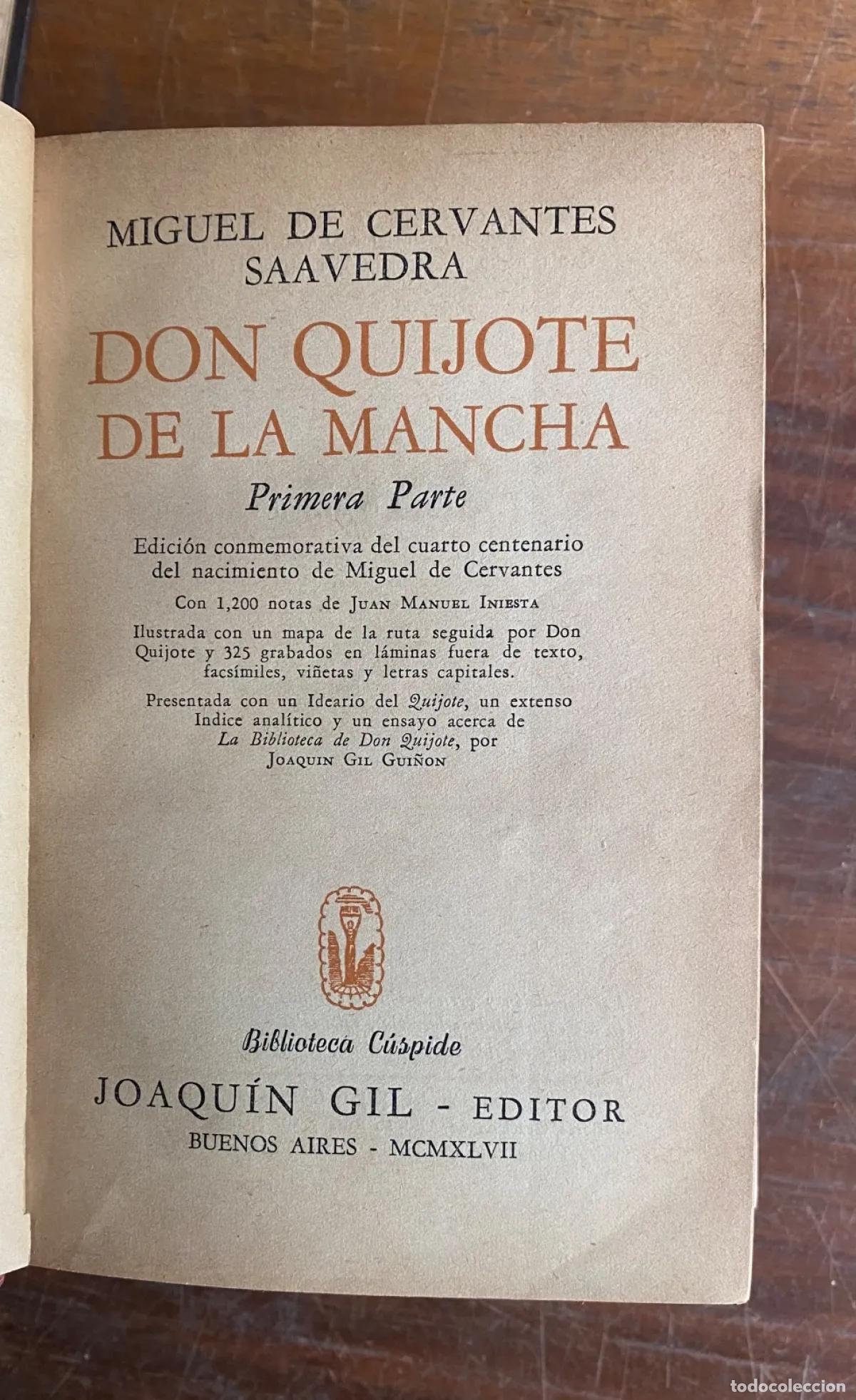 Libri di seconda mano: Miguel de Cervantes Saavedra - Don Quijote de la Mancha