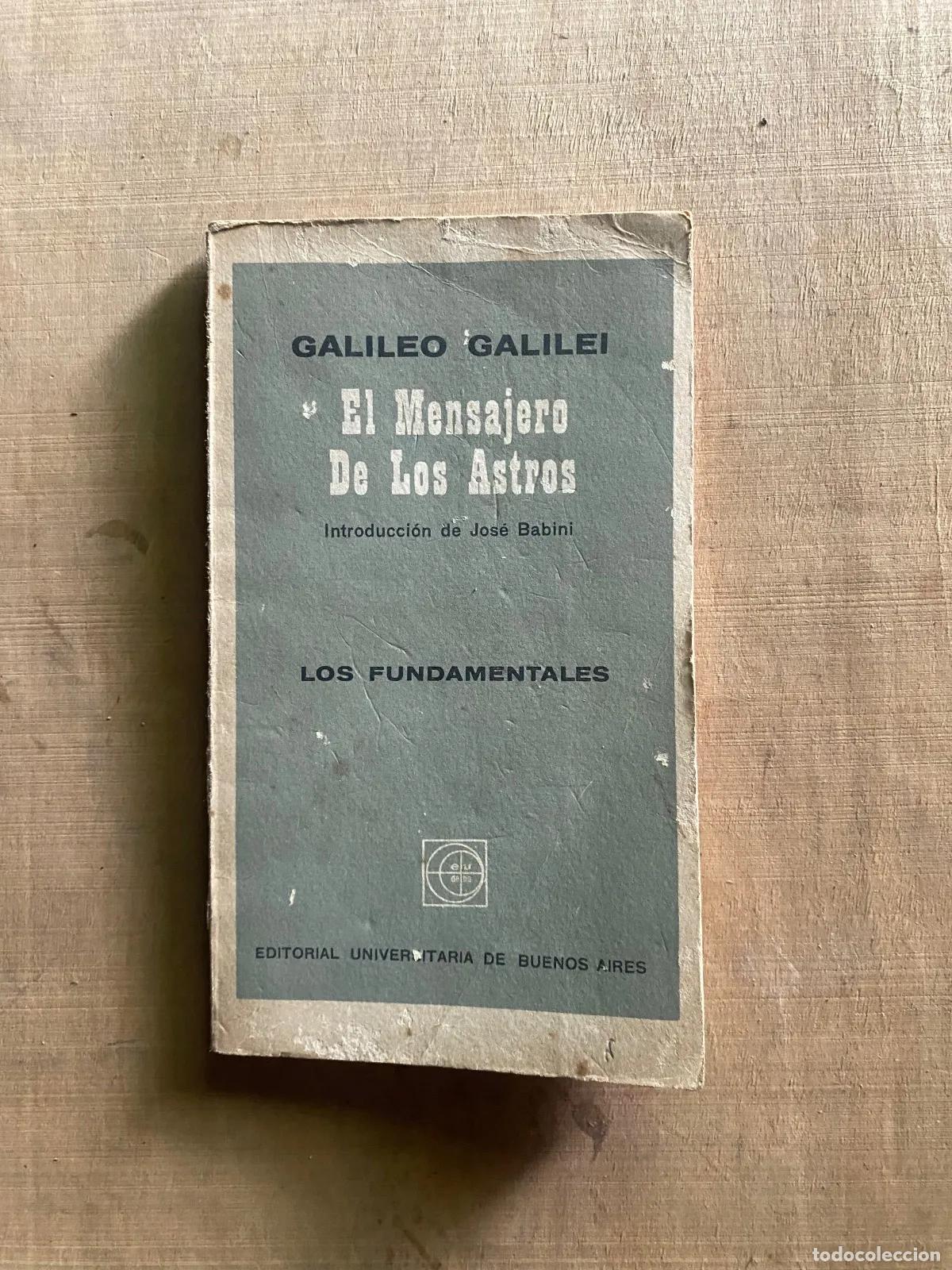 books: Galileo Galilei - El mensajero de los astros