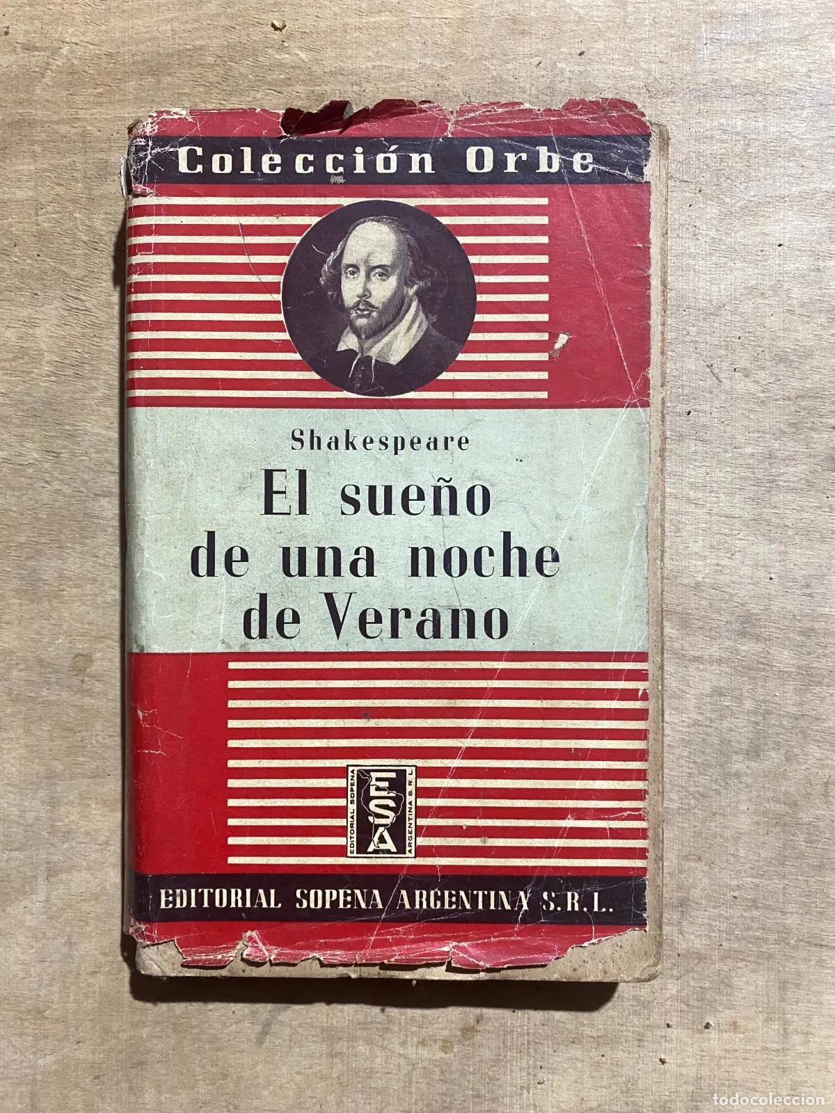 Libros: William Shakespeare - El sue�o de una noche de Verano - Foto 1