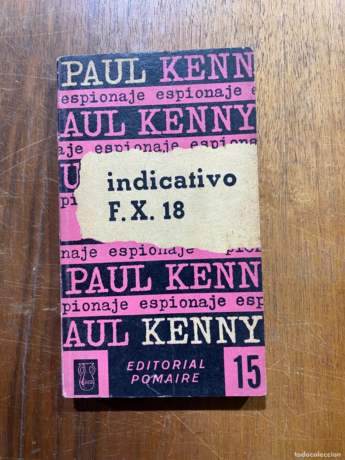 Livros em segunda m&atilde;o: Paul Kenny - Indicativo F.X. 18