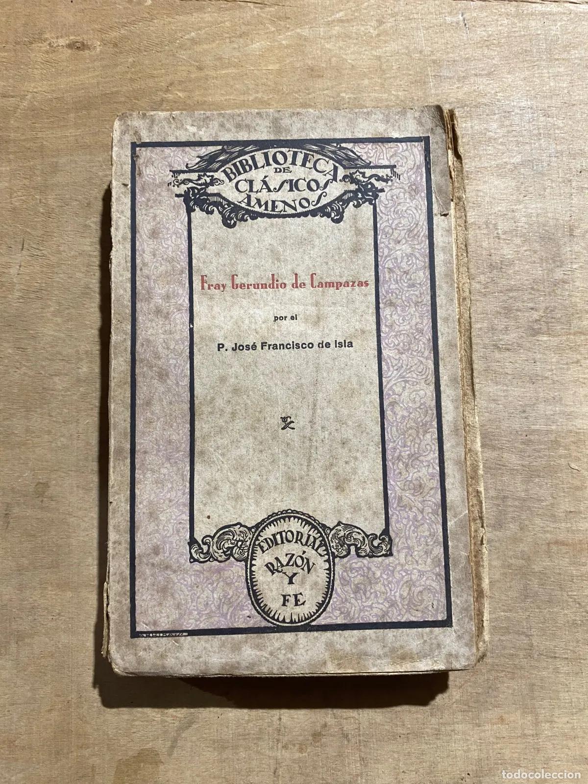 Libros: Jose Francisco de Isla - Fray Gerundio de Campazas - Foto 1