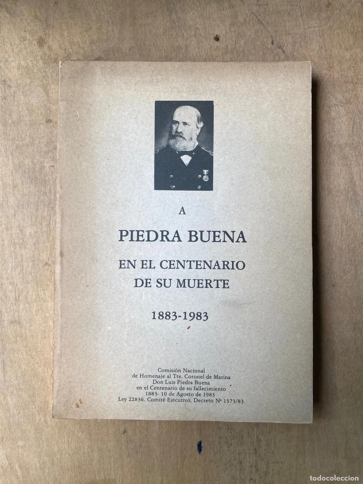 Livros em segunda m&atilde;o: A piedra buena en el centenario de su muerte 1883 1983