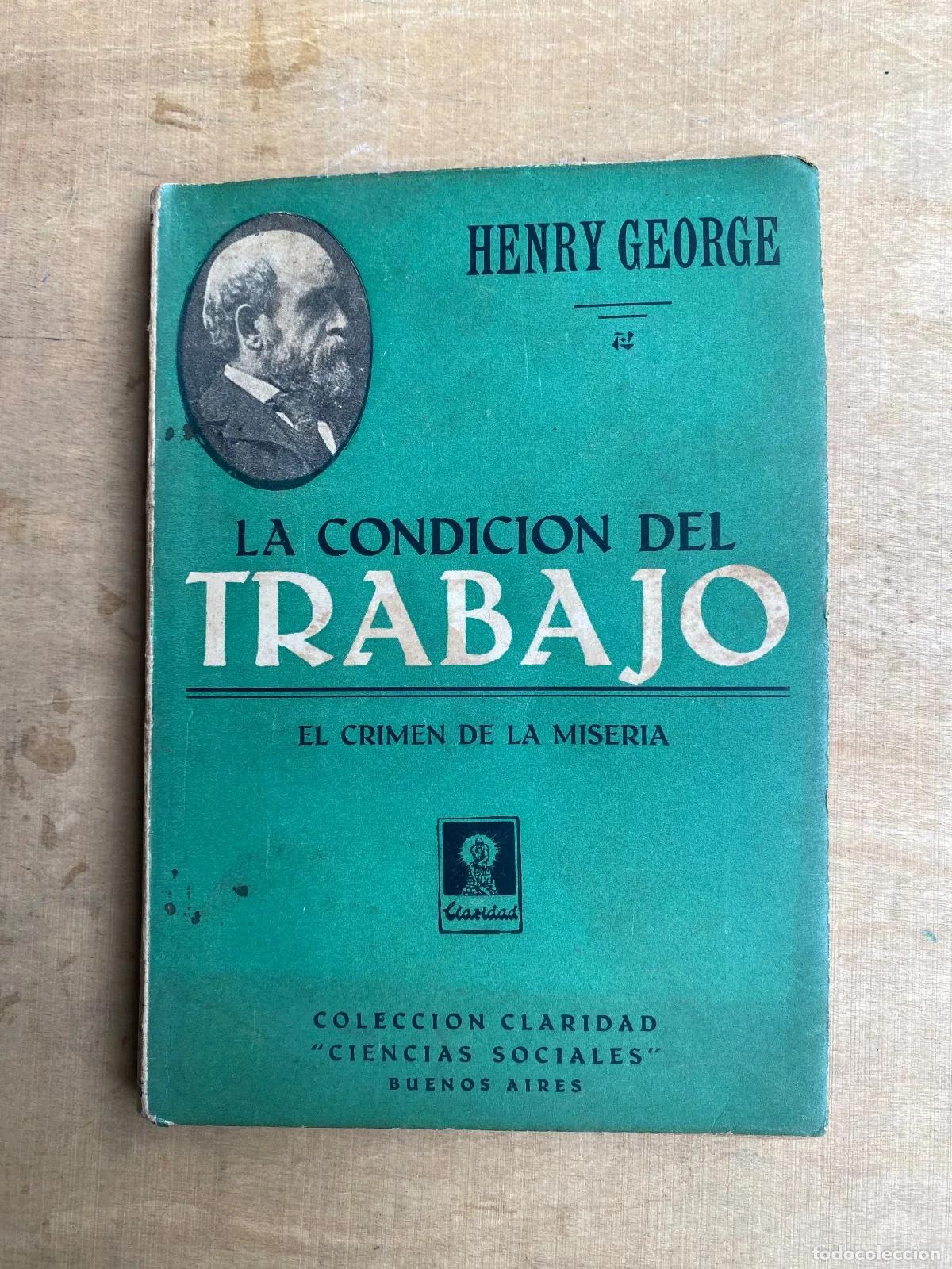 books: Henry George - La condicion del trabajo