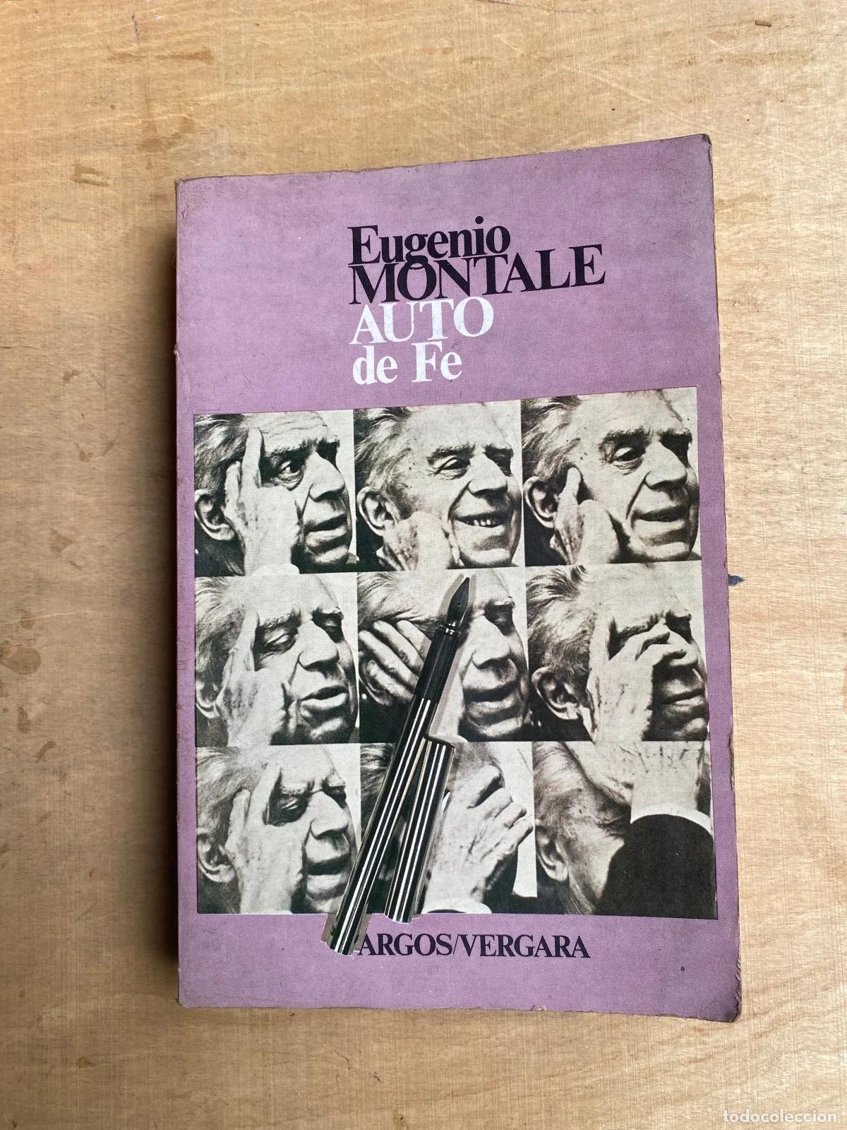 Libros: Eugenio Montale - Auto de fe - Foto 1