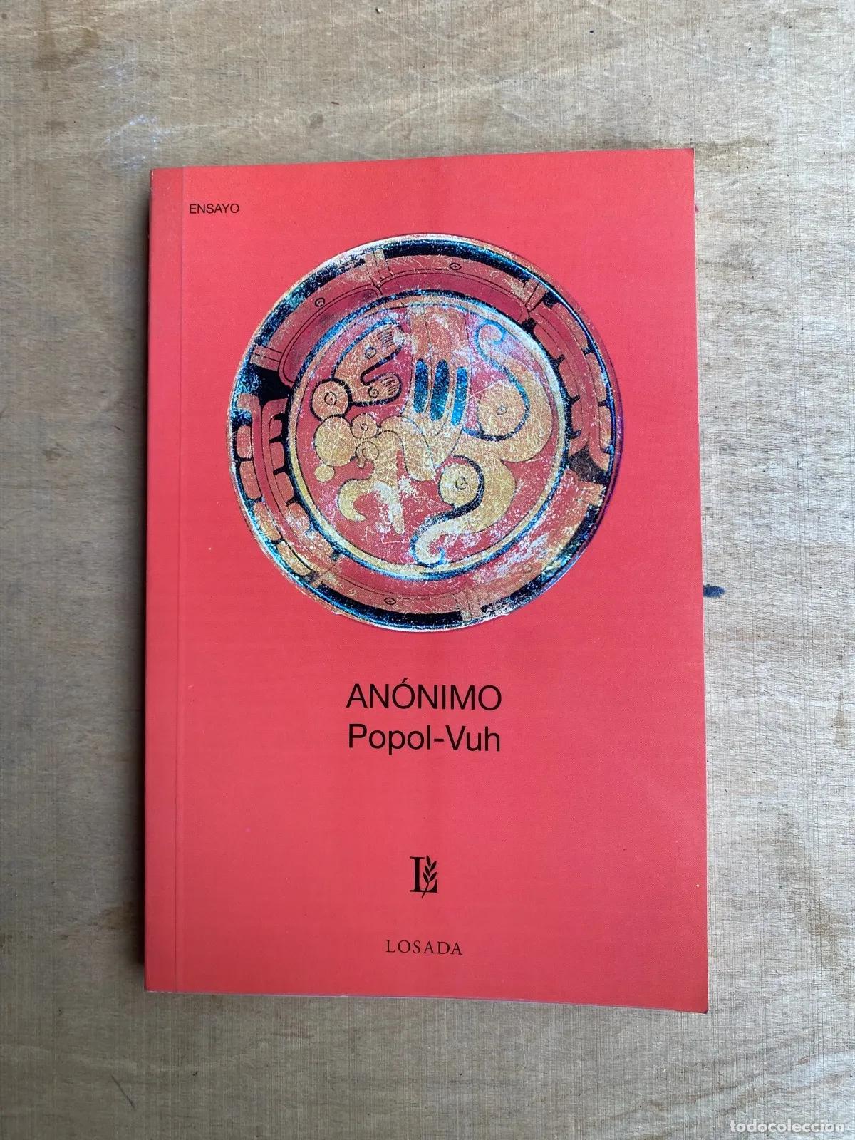 Libros: Anonimo - Popol-Vuh - Foto 1