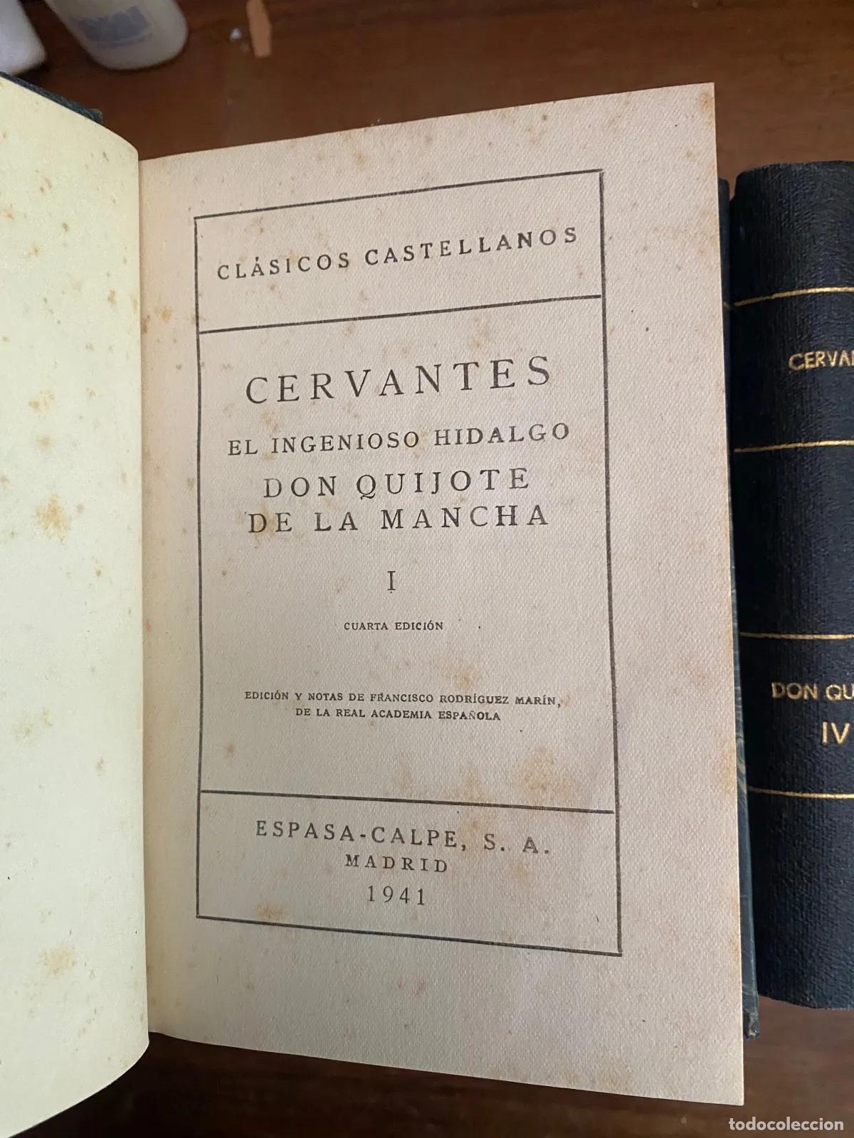 books: Miguel de Cervantes Saavedra - El ingenioso hidalgo Don Quijote de la Mancha
