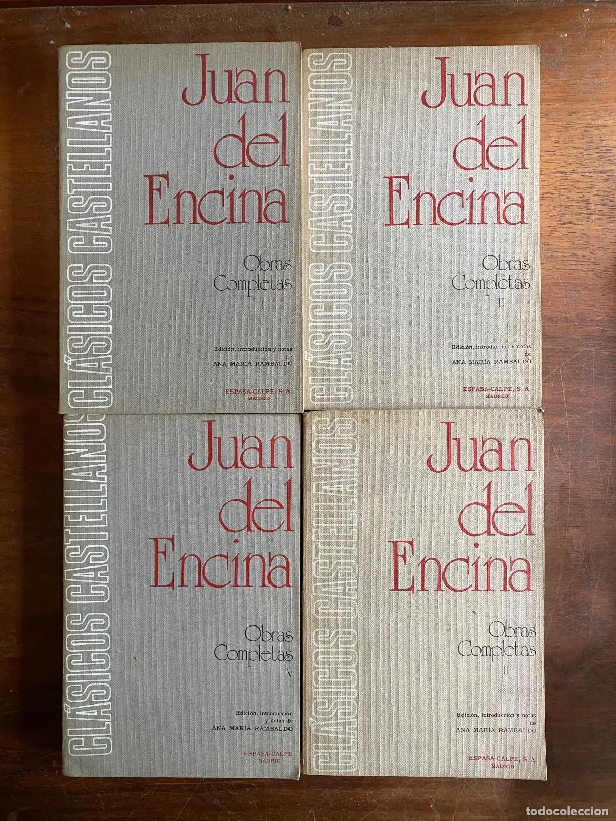books: Juan del Encina - Obras completas