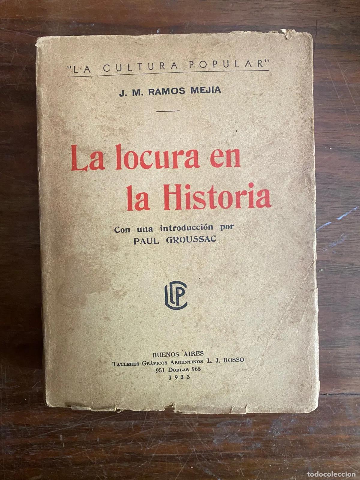books: Jose Maria Ramos Mejia - La locura en la Historia