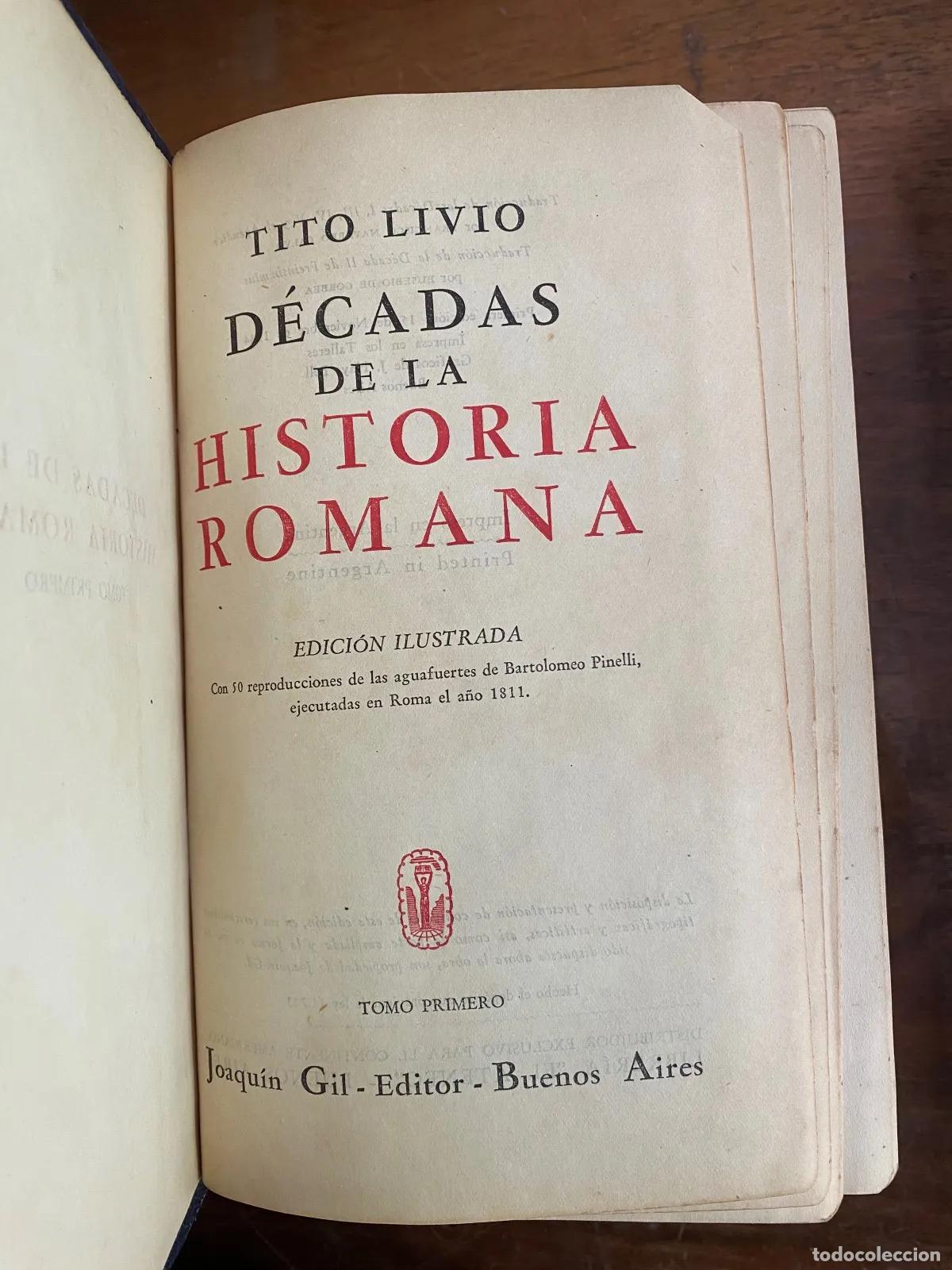 Libros: Tito Livio - Decadas de la historia romana - Foto 1