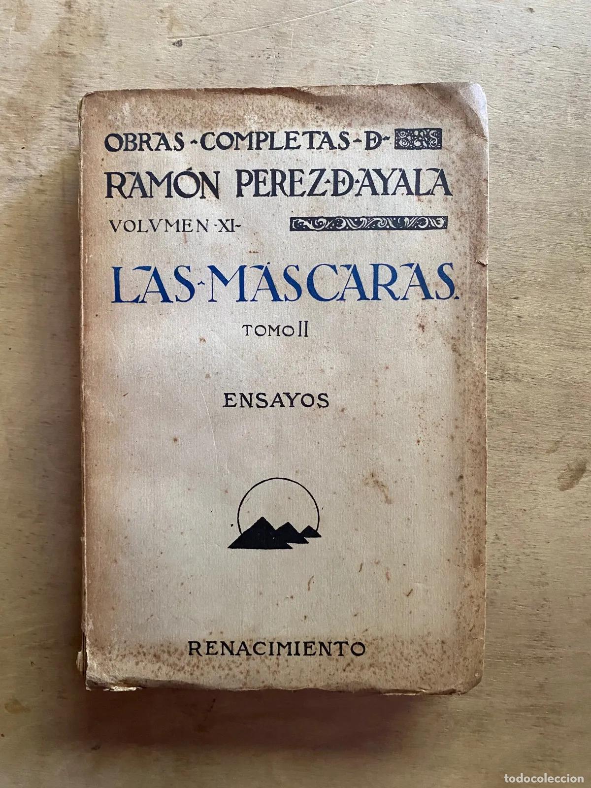 Libros: Ramon Perez de Ayala - Las mascaras - Foto 1