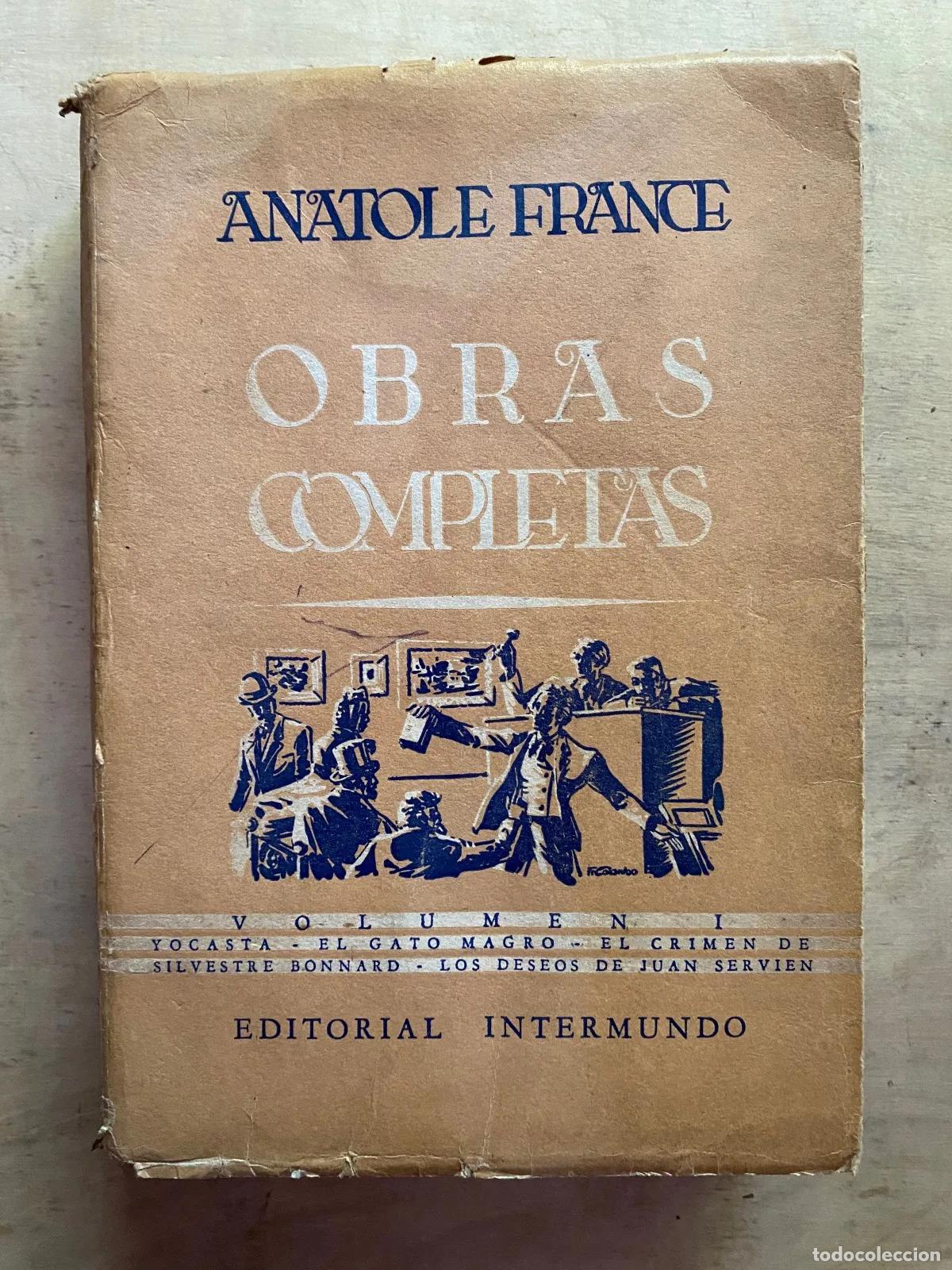 books: Anatole France - Obras completas