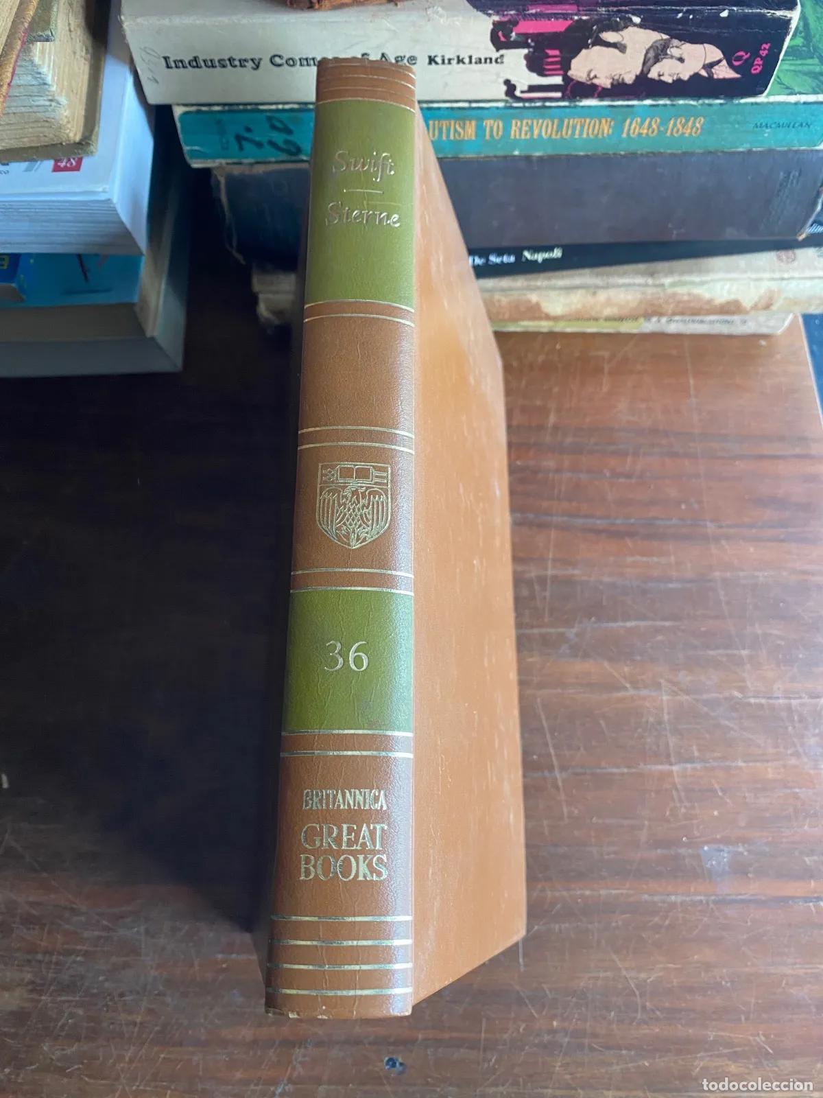 books: Jonathan Swift / Laurence Sterne - Swift / Sterne Britannica great books