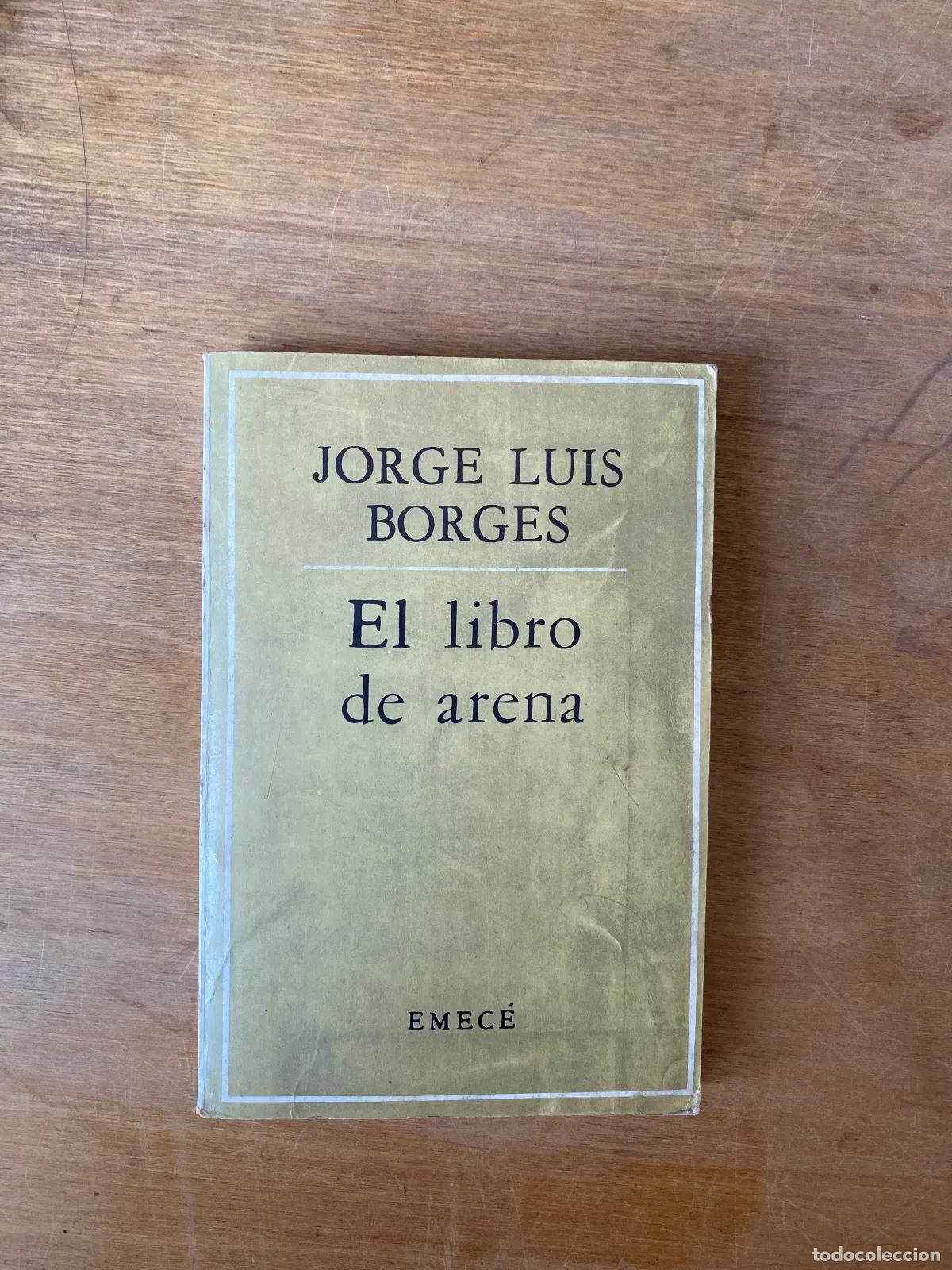 books: Jorge Luis Borges - El libro de arena Primera edicion