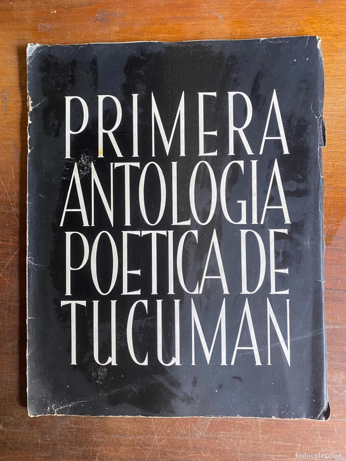 Livros em segunda m&atilde;o: Varios autores - Primera antologia poetica de Tucuman