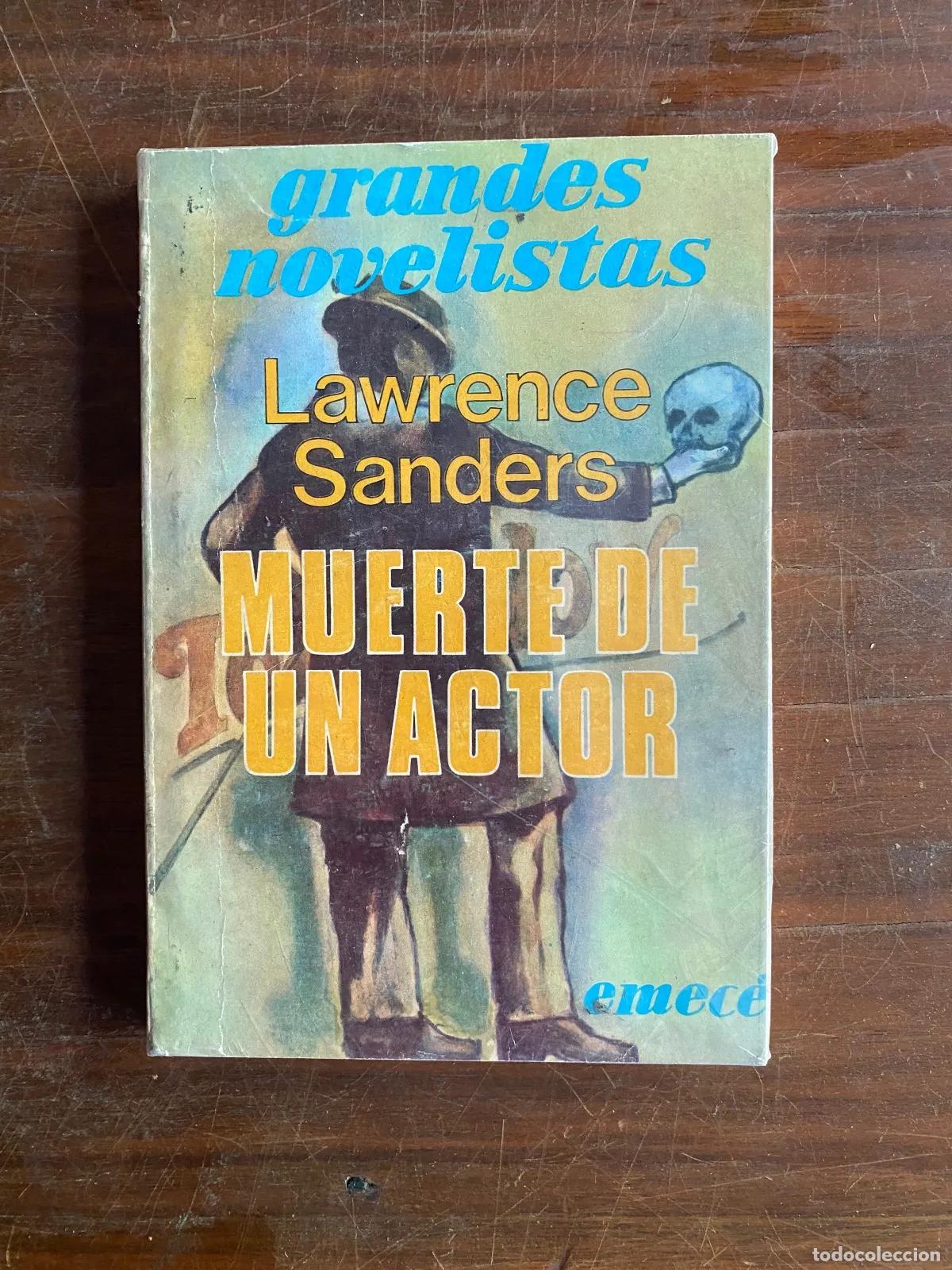 Libros: Lawrence Sanders - MUERTE DE UN ACTOR - Foto 1