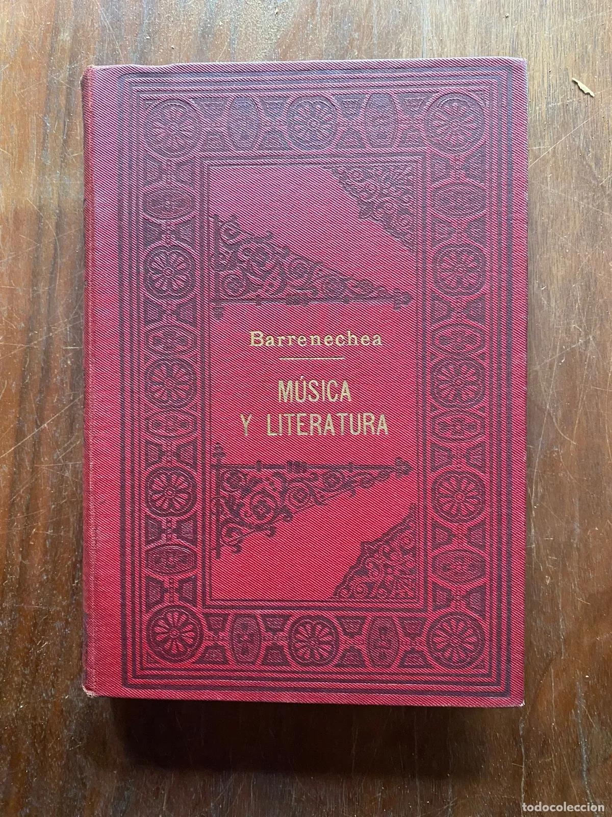 Livres: Mariano Antonio Barrenechea - Musica y literatura