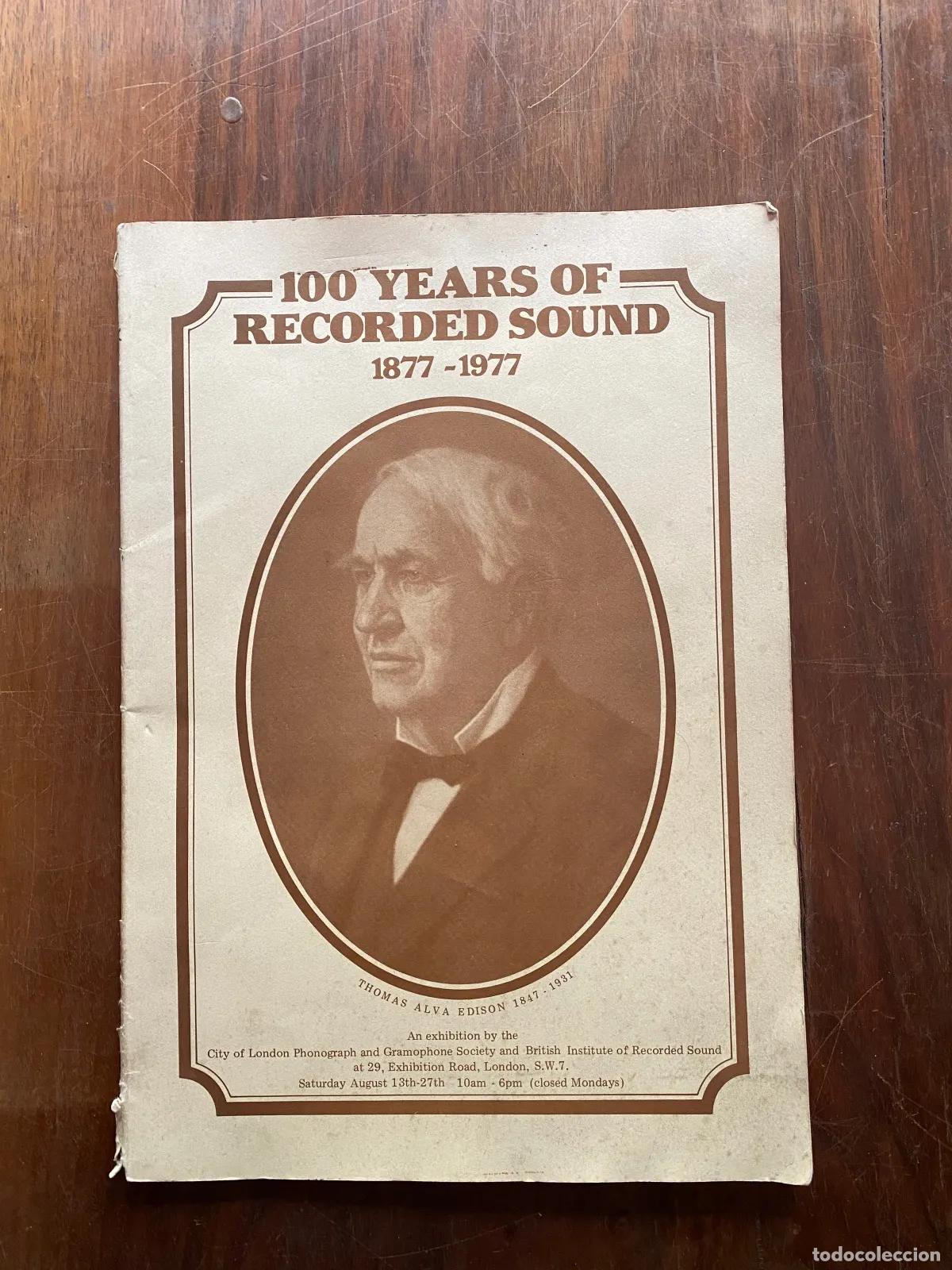 Livres: 100 Years of Recorded Sound