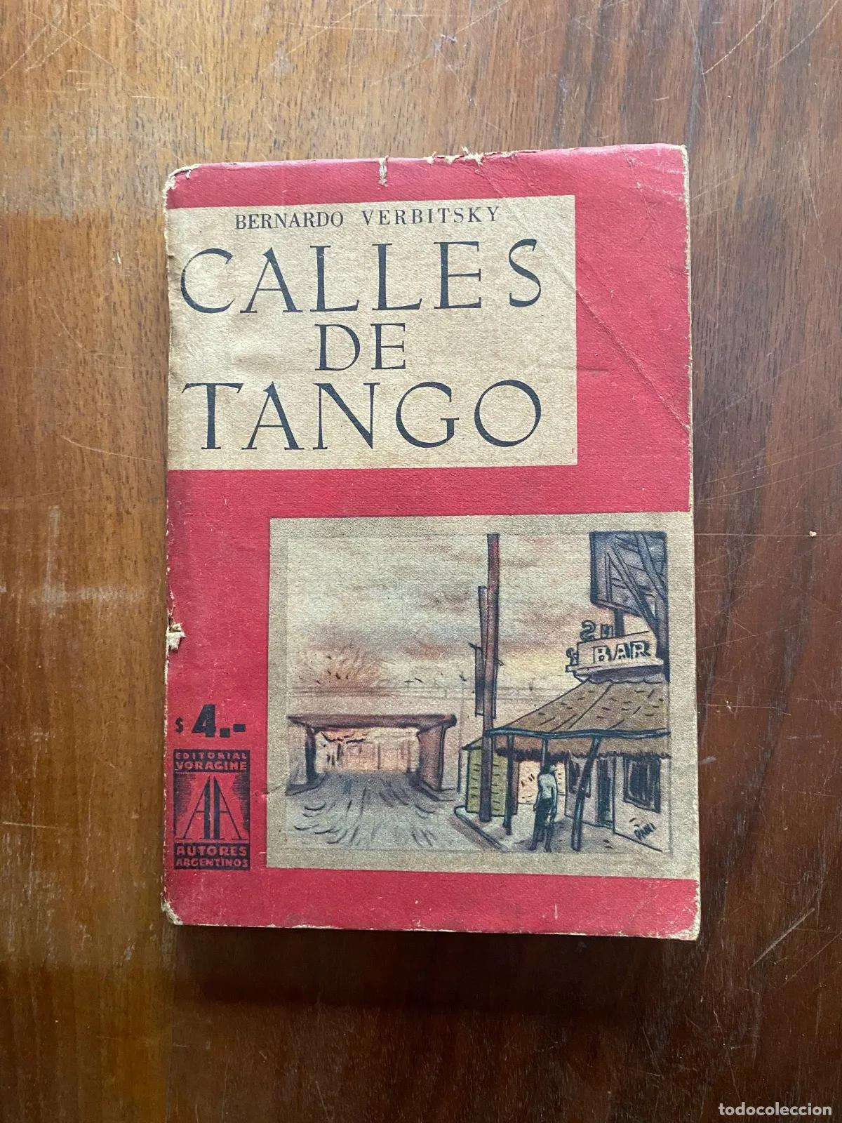 Livres: Bernardo Verbitsky - Calles de tango