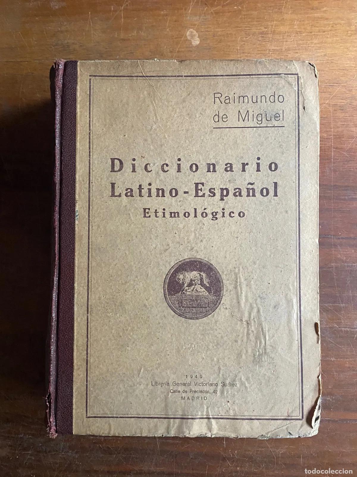 Livros em segunda m&atilde;o: Raimundo de Miguel - Diccionario Latino-Espa�ol