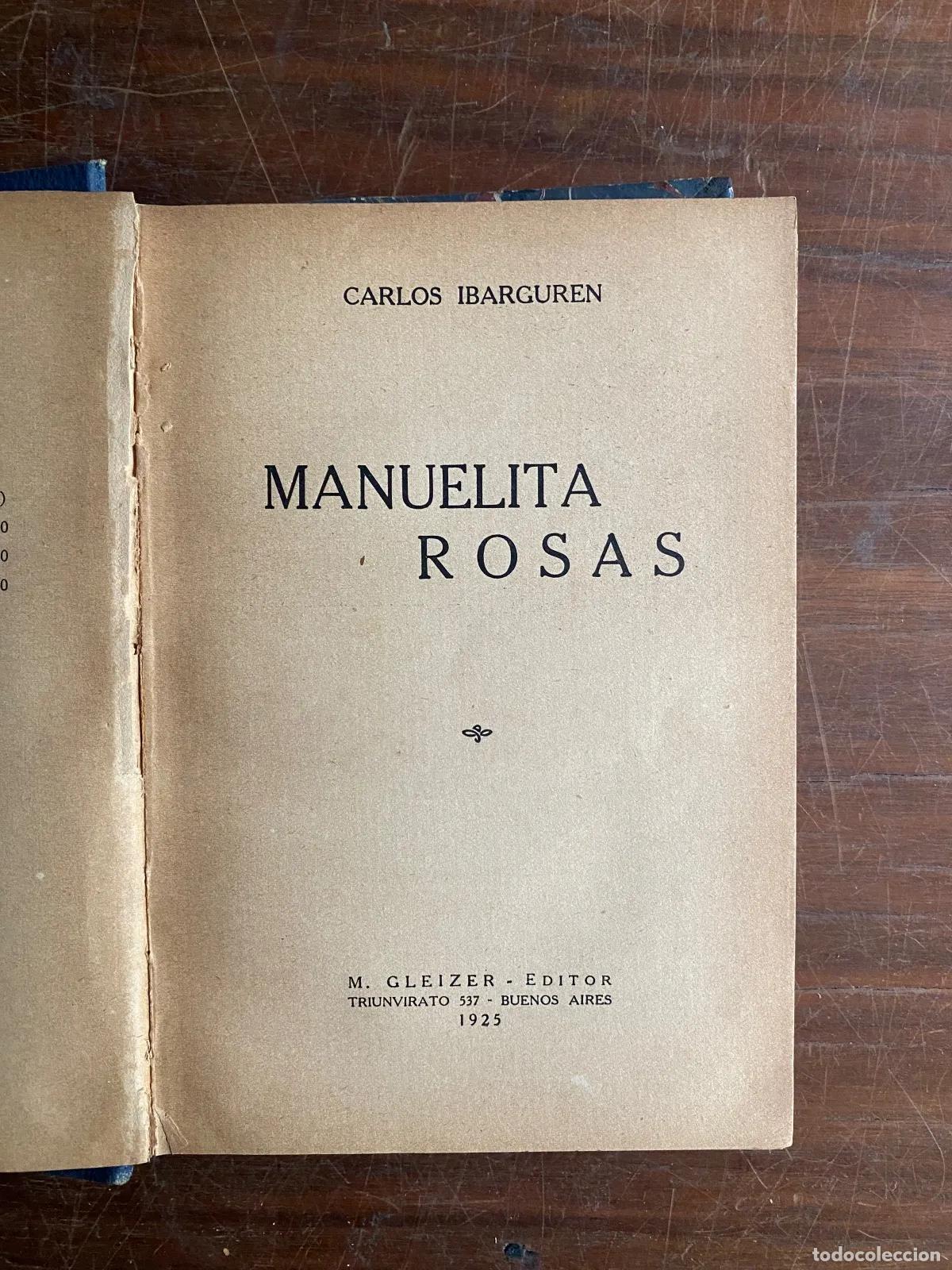 Libri di seconda mano: Carlos Ibarguren - Manuelita Rosas