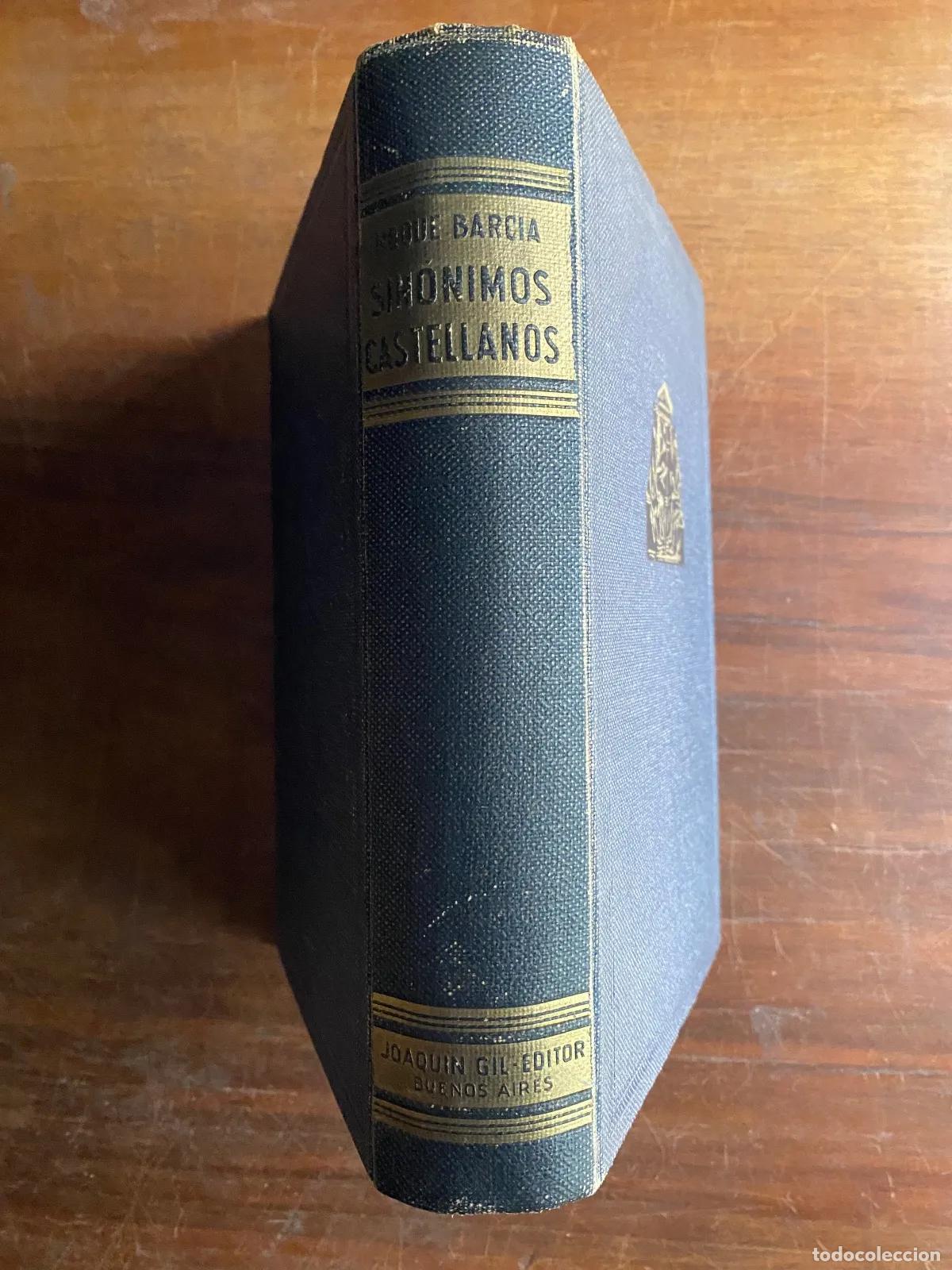 Libros: Roque Barcia - Sinonimos castellanos - Foto 1