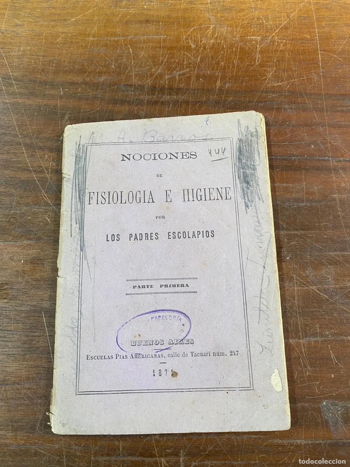 B&uuml;cher: Los Padres Escolapios - Nociones de fisiologia e higiene