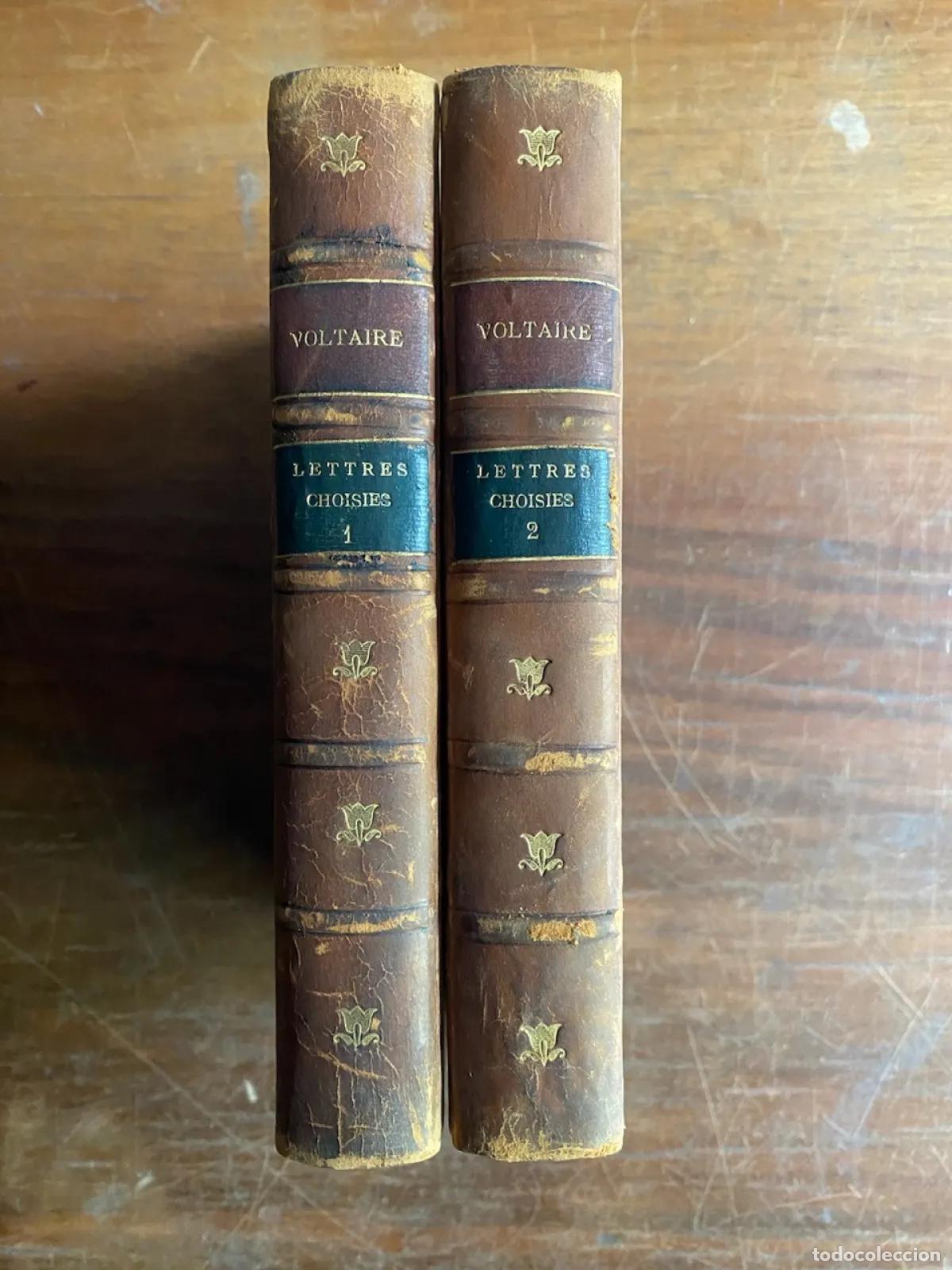 Libros: Voltaire - Lettres choisies de Voltaire - Foto 2