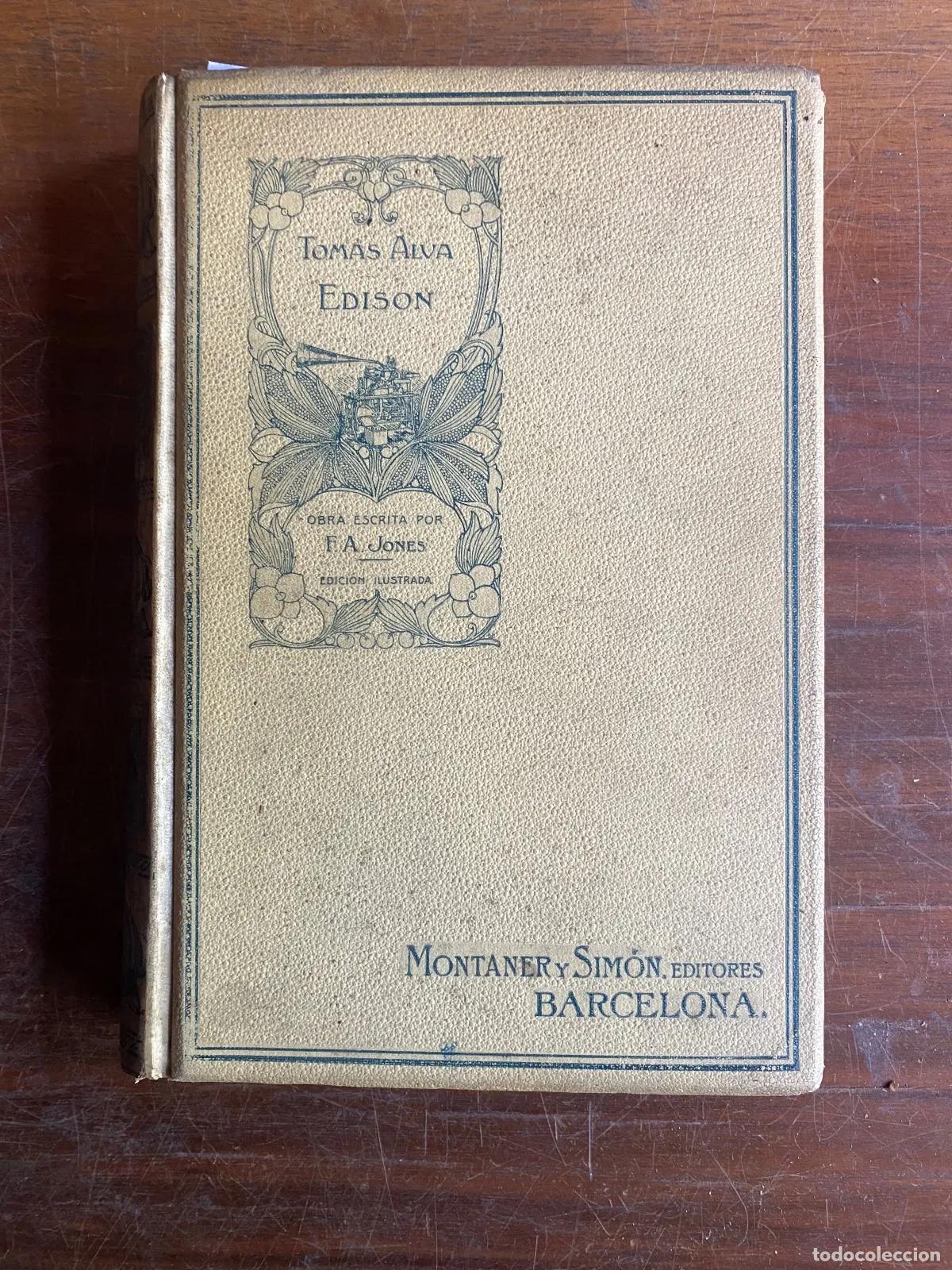 Libros: Francis Arthur Jones - Tomas Alva Edison - Foto 1