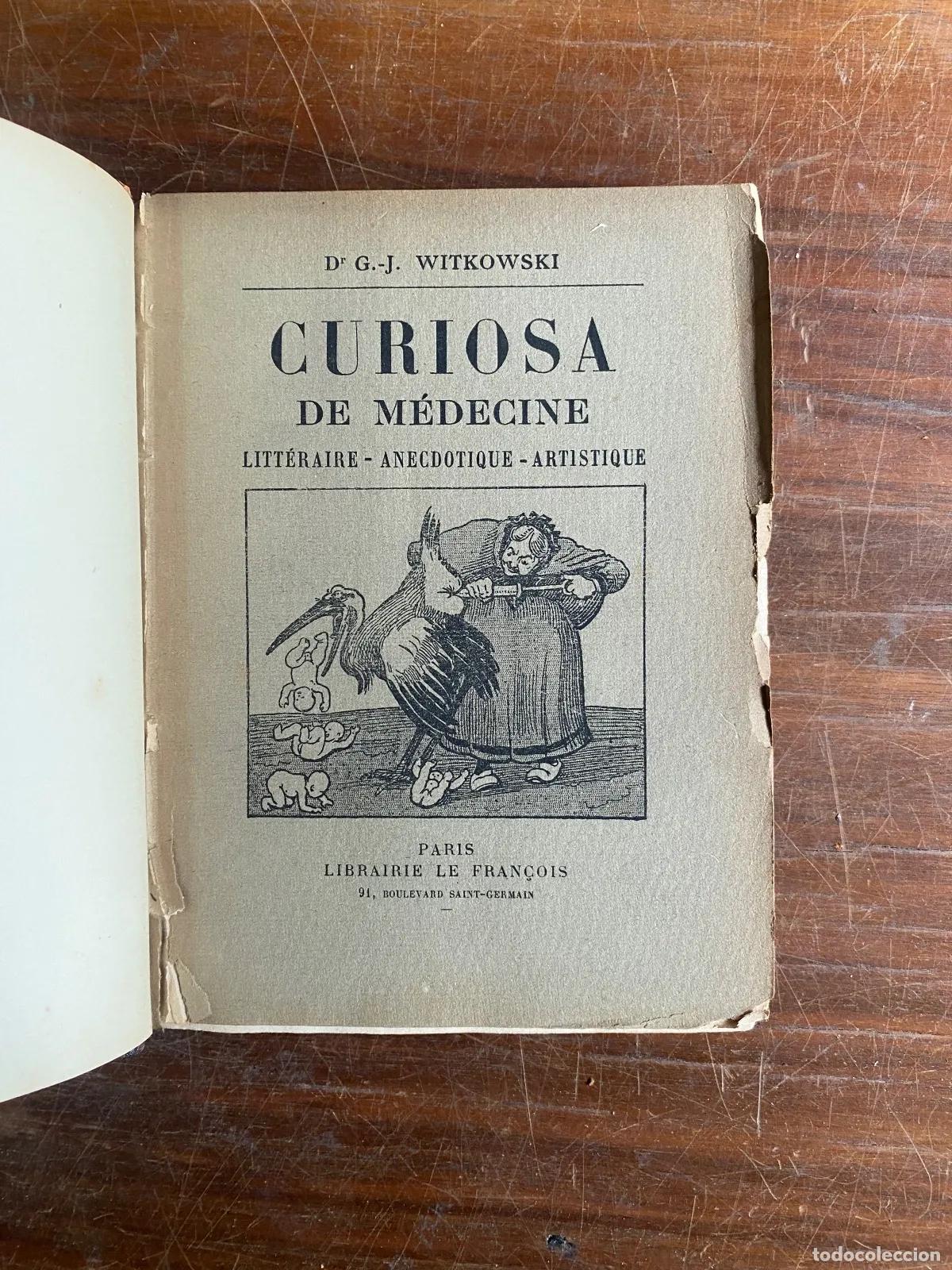 B&uuml;cher: G.-J. Witkowski - Curiosa de medecine