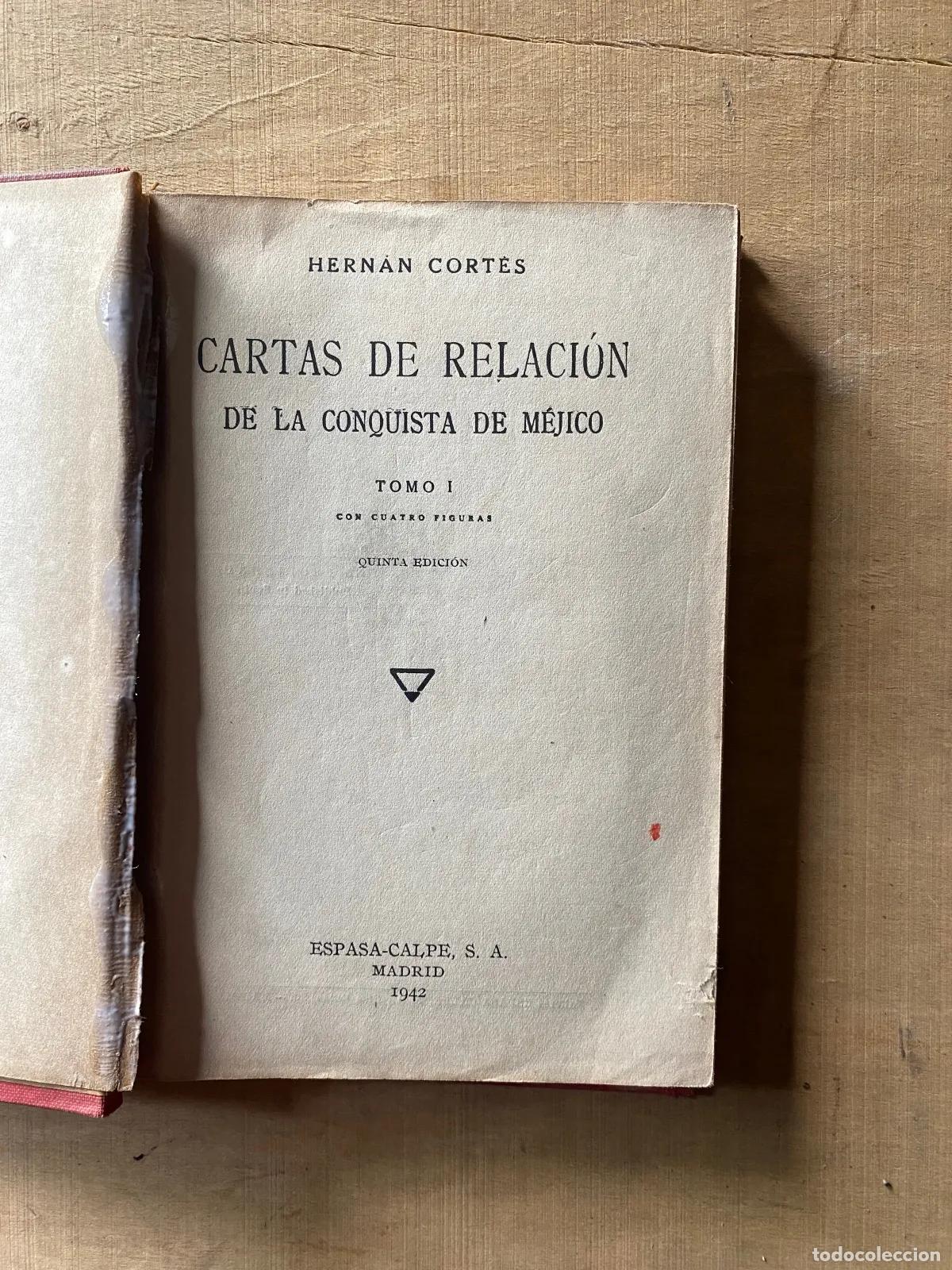 Libros: Hernan Cortes - Cartas de relacion