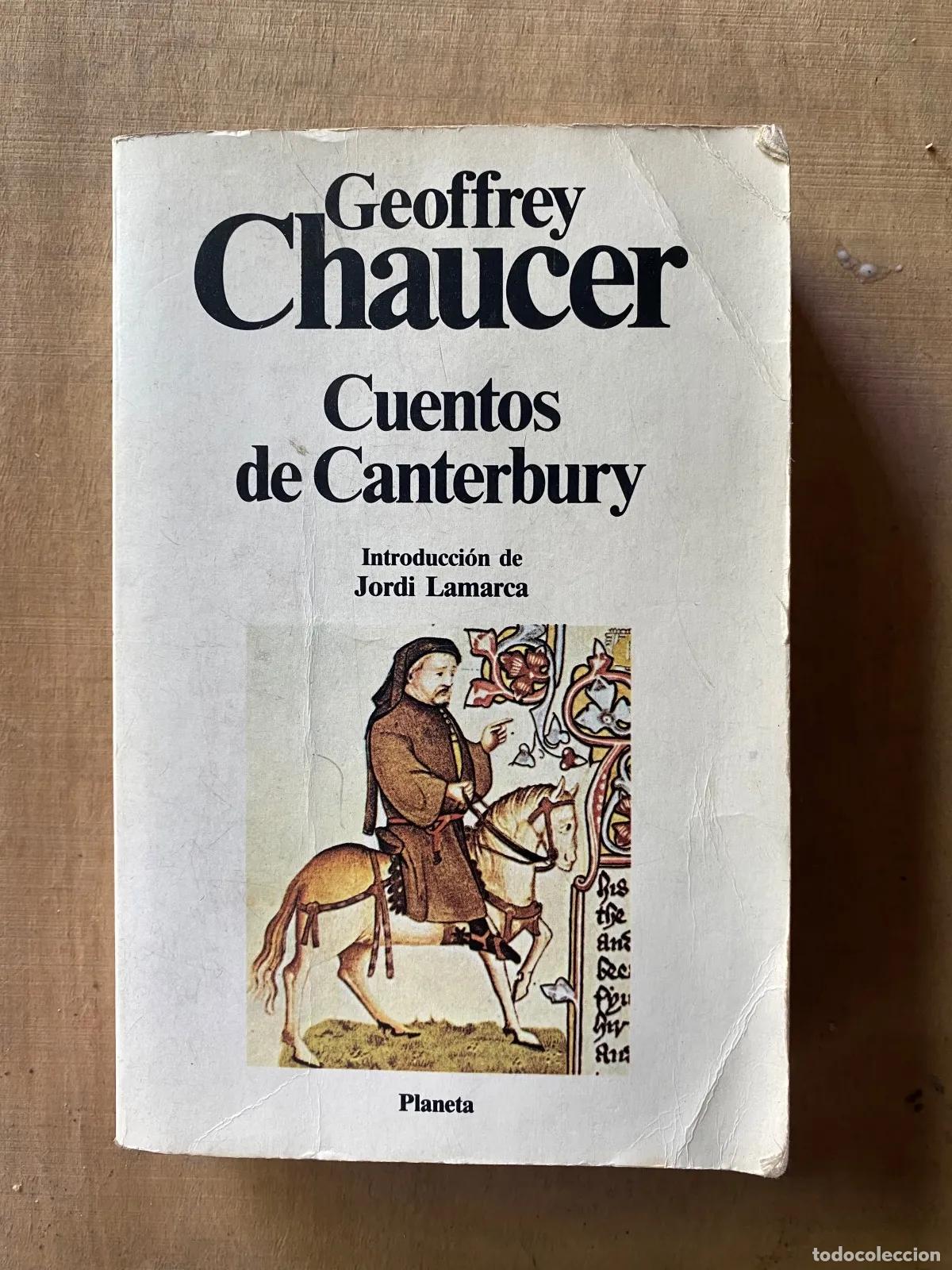 Livros em segunda m&atilde;o: Geoffrey Chaucer - Cuentos de Canterbury