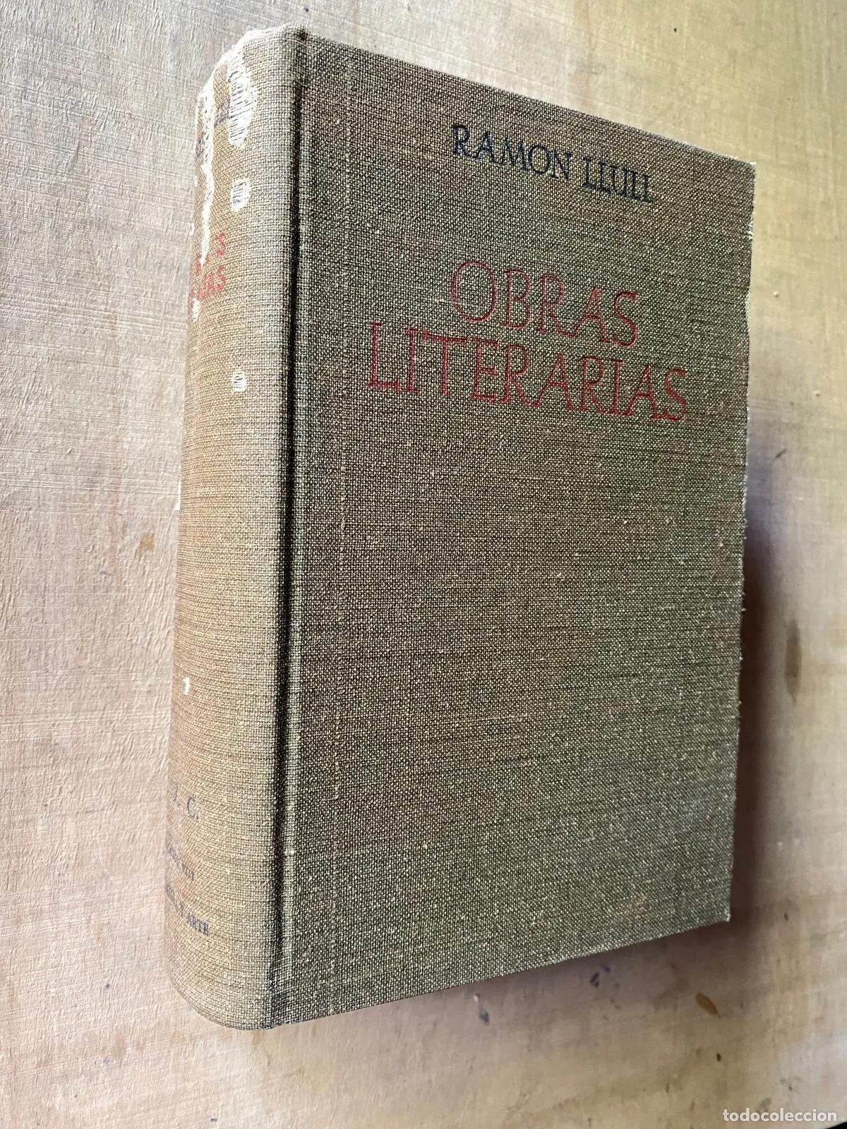 Libros: Ramon Llull - Obras literarias