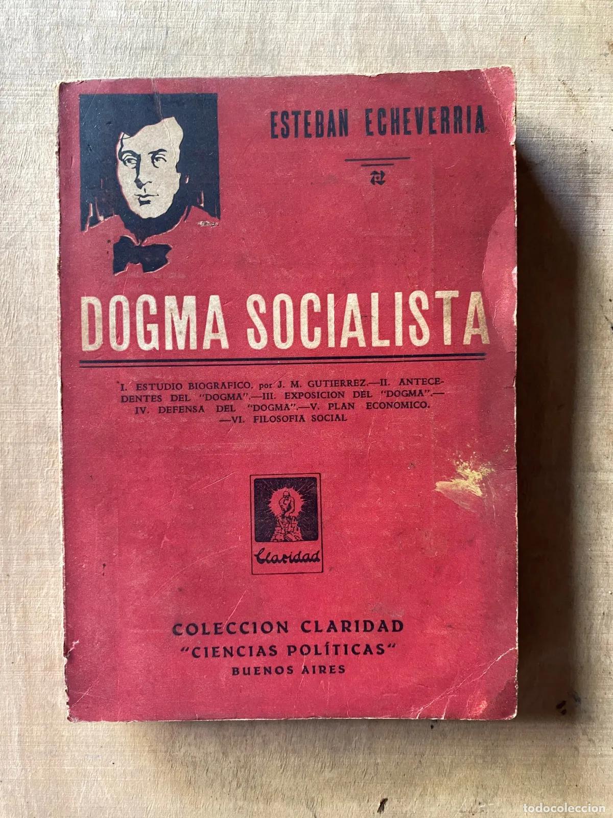 Livros em segunda m&atilde;o: Esteban Echeverria - Dogma socialista