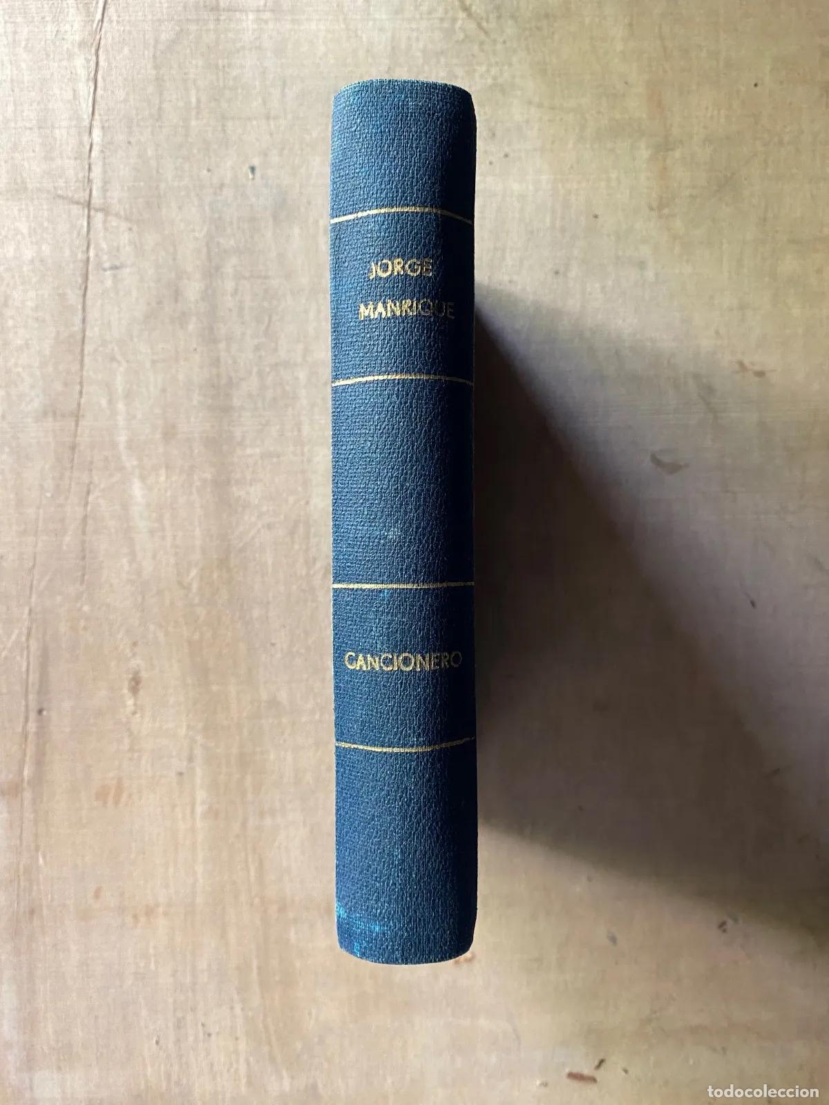 Libros: Jorge Manrique - Cancionero - Foto 1